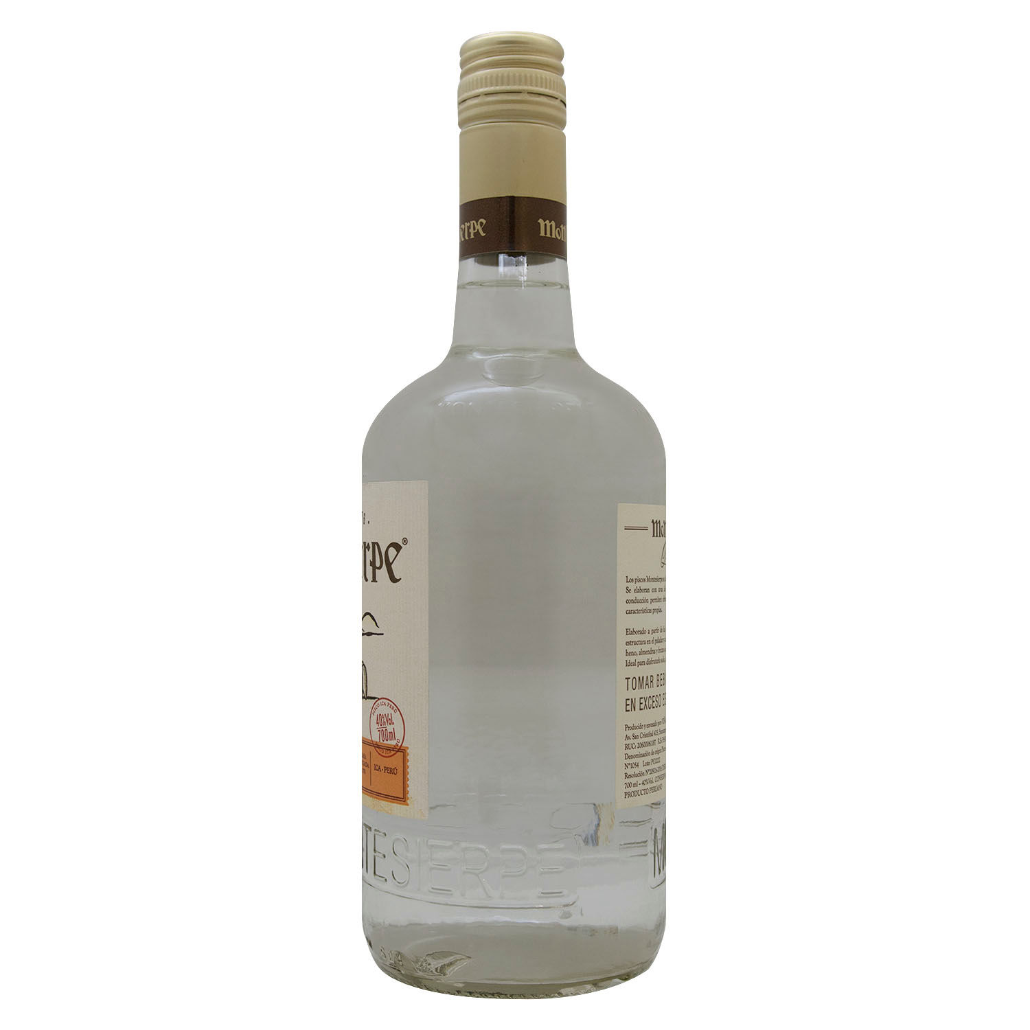 Licor Pisco Torontel Montesierpe Botella 700 Ml