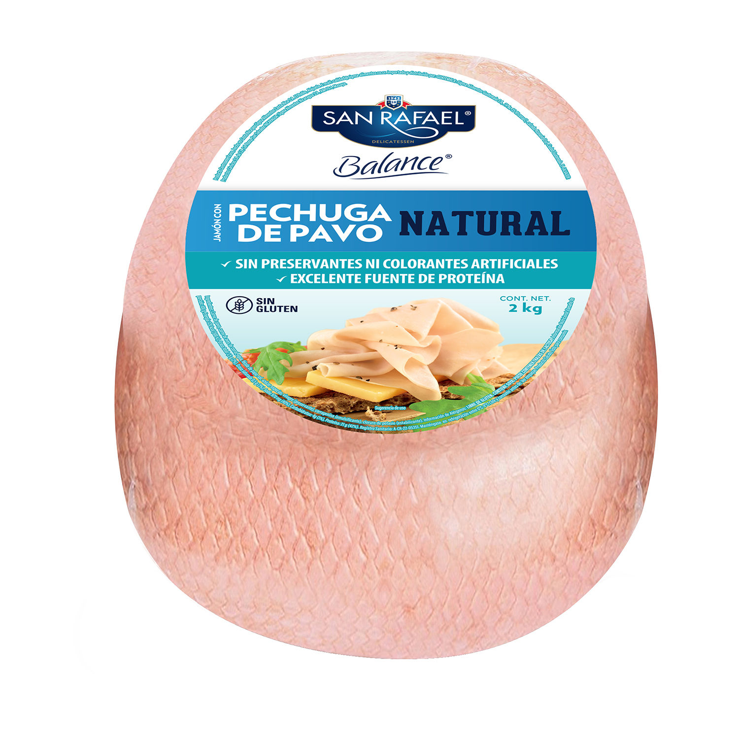 Jamon Pechuga Pavo Natural Selección Natural Sin Preservantes San Rafael Kilo