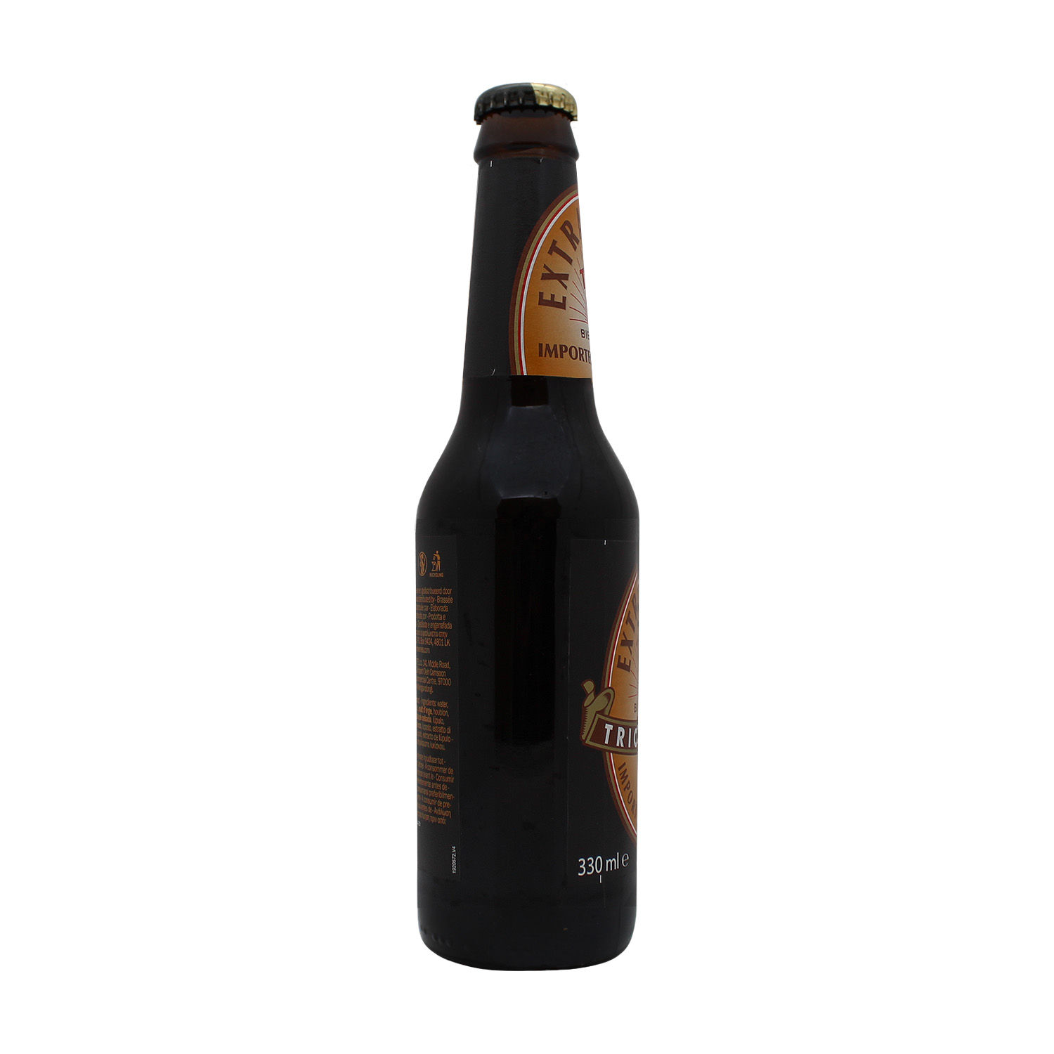 Cerveza Importada Extra Stout Usa Trio Botella 330 Ml