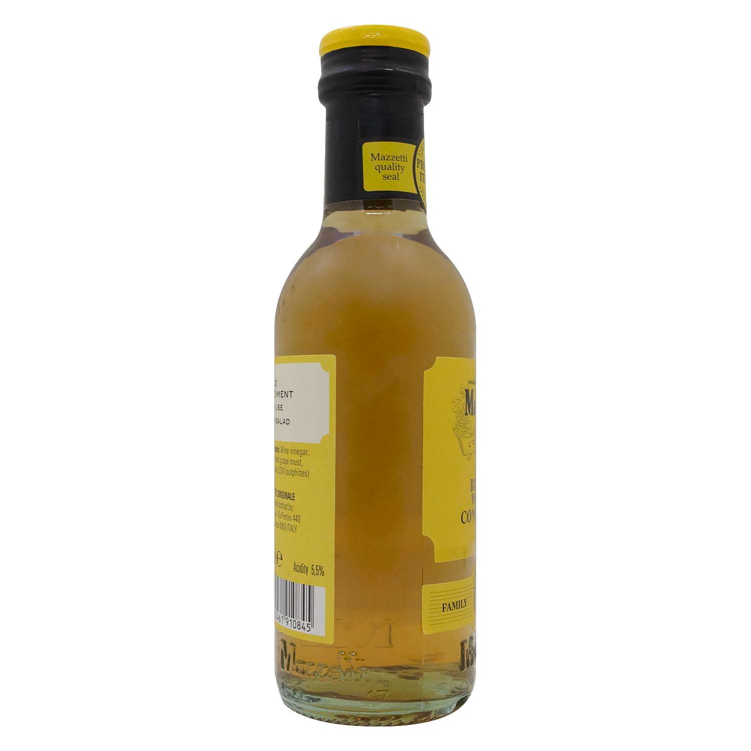 Vinagre Blanco Mazzetti Botella 250 Ml