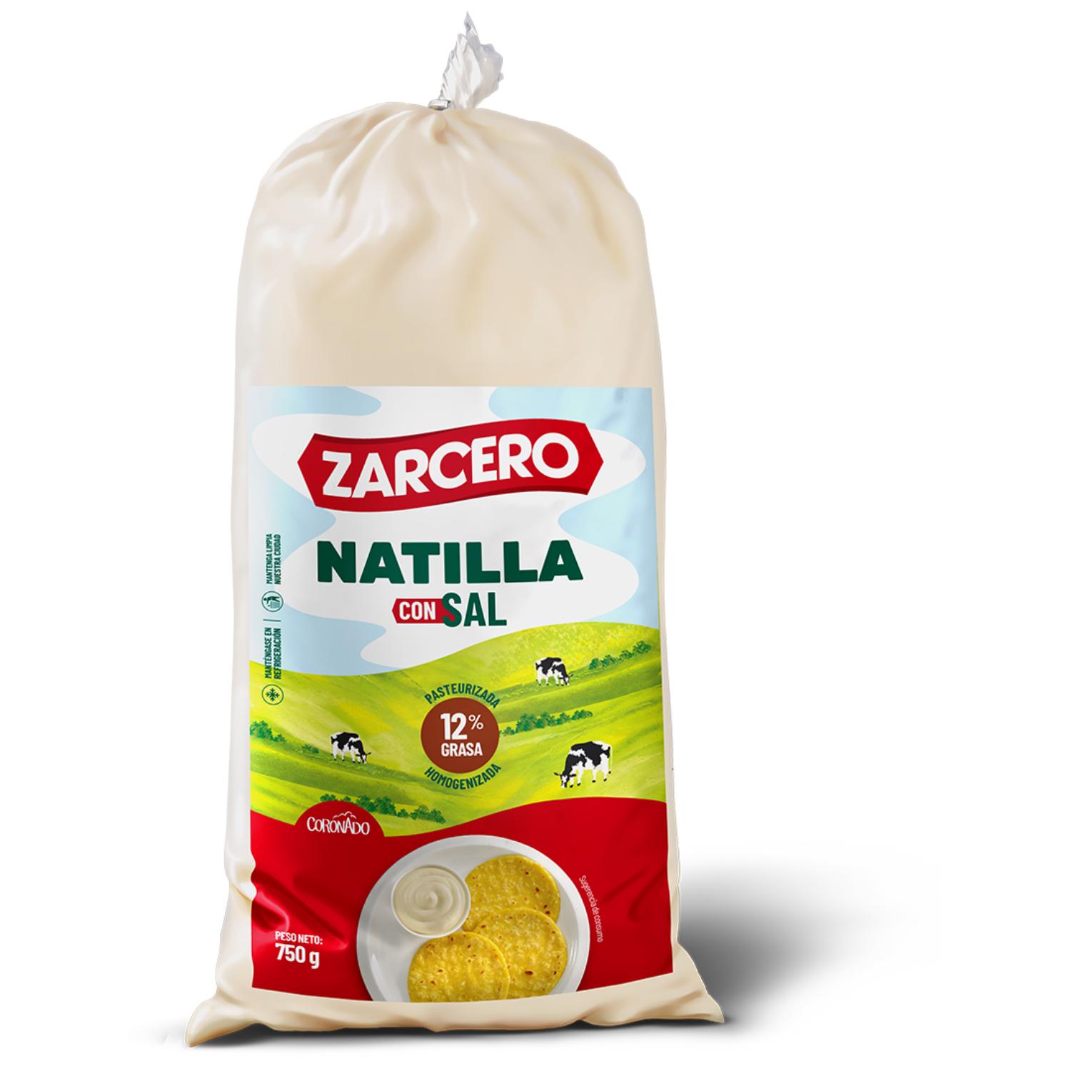 Natilla Con Sal Zarcero Paquete 750 G