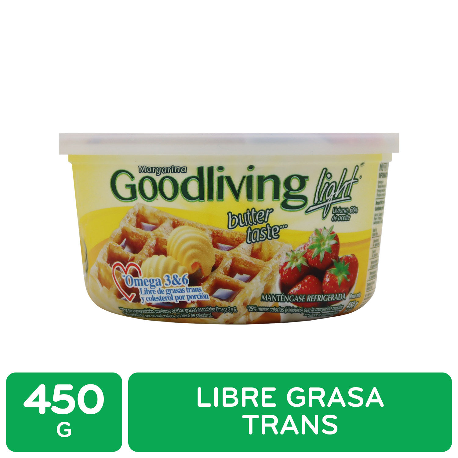 Margarina Light Goodliving Envase 450 G