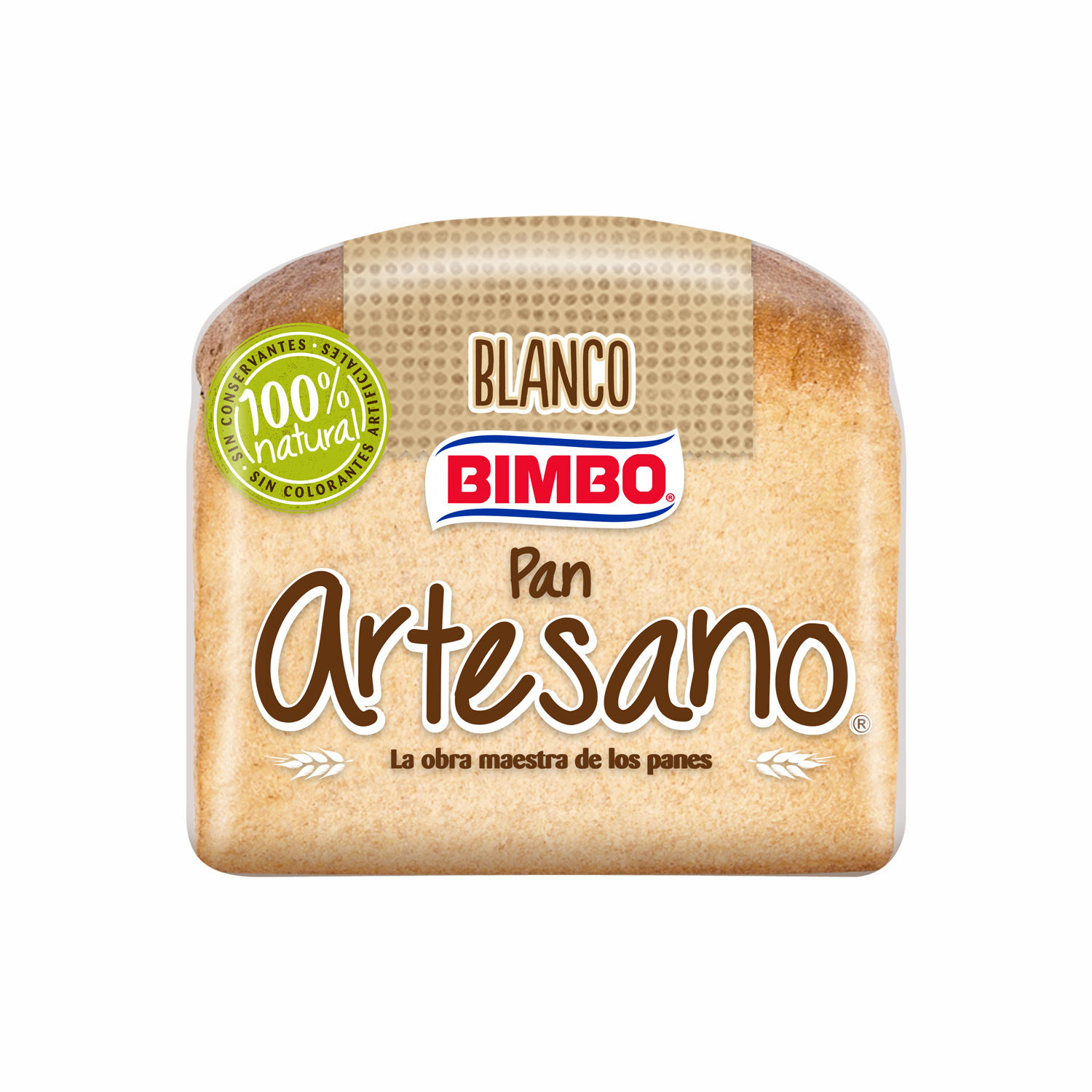 Pan Empacado Blanco Artesano Bimbo Paquete 535 G