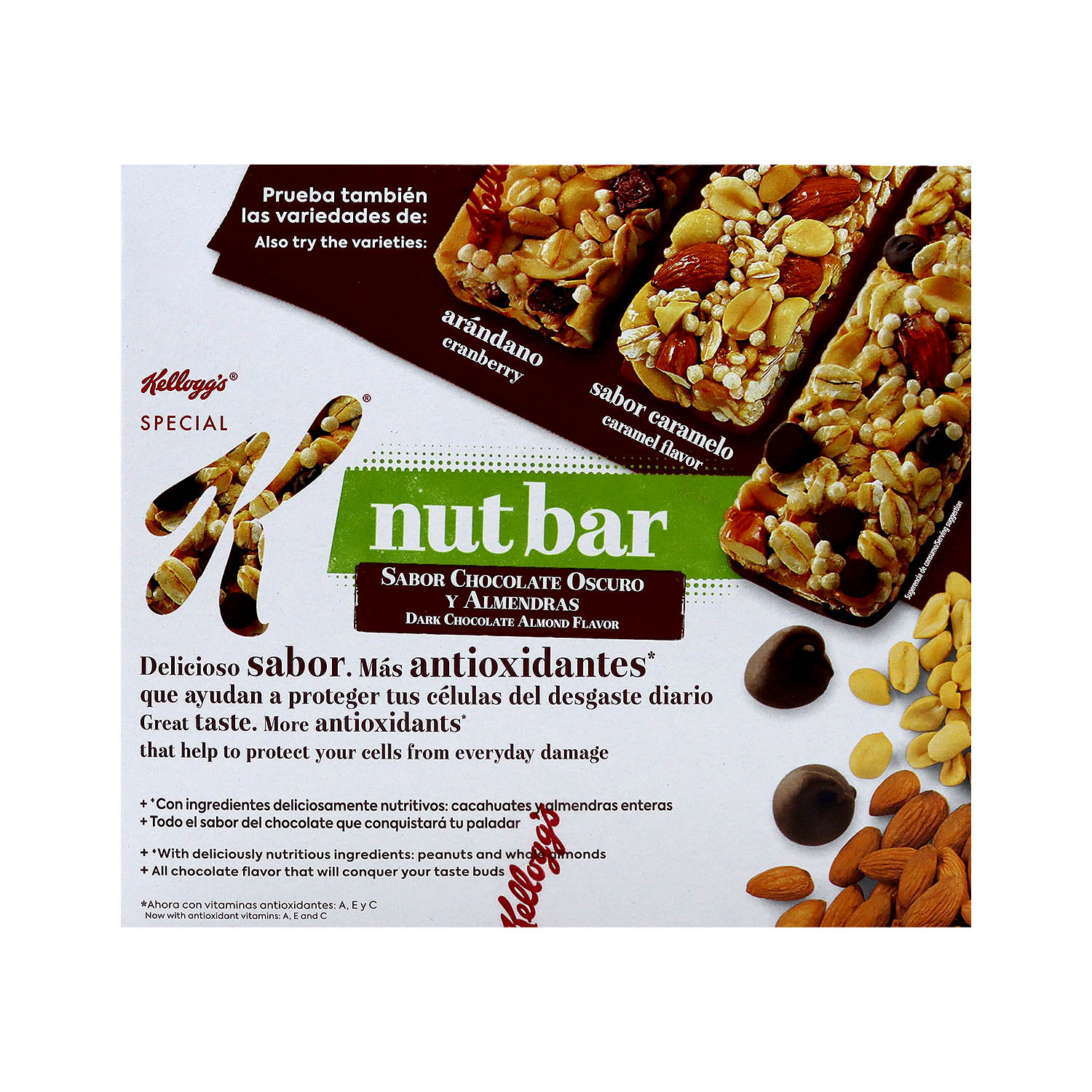 Barras de Cereal Kellogg's Special K Nut Bar Chocolate Oscuro 15
