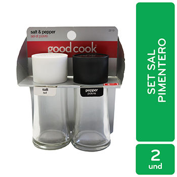 Set Salero/Pimentero 2 Oz. Gc - Good Cook - Cemaco