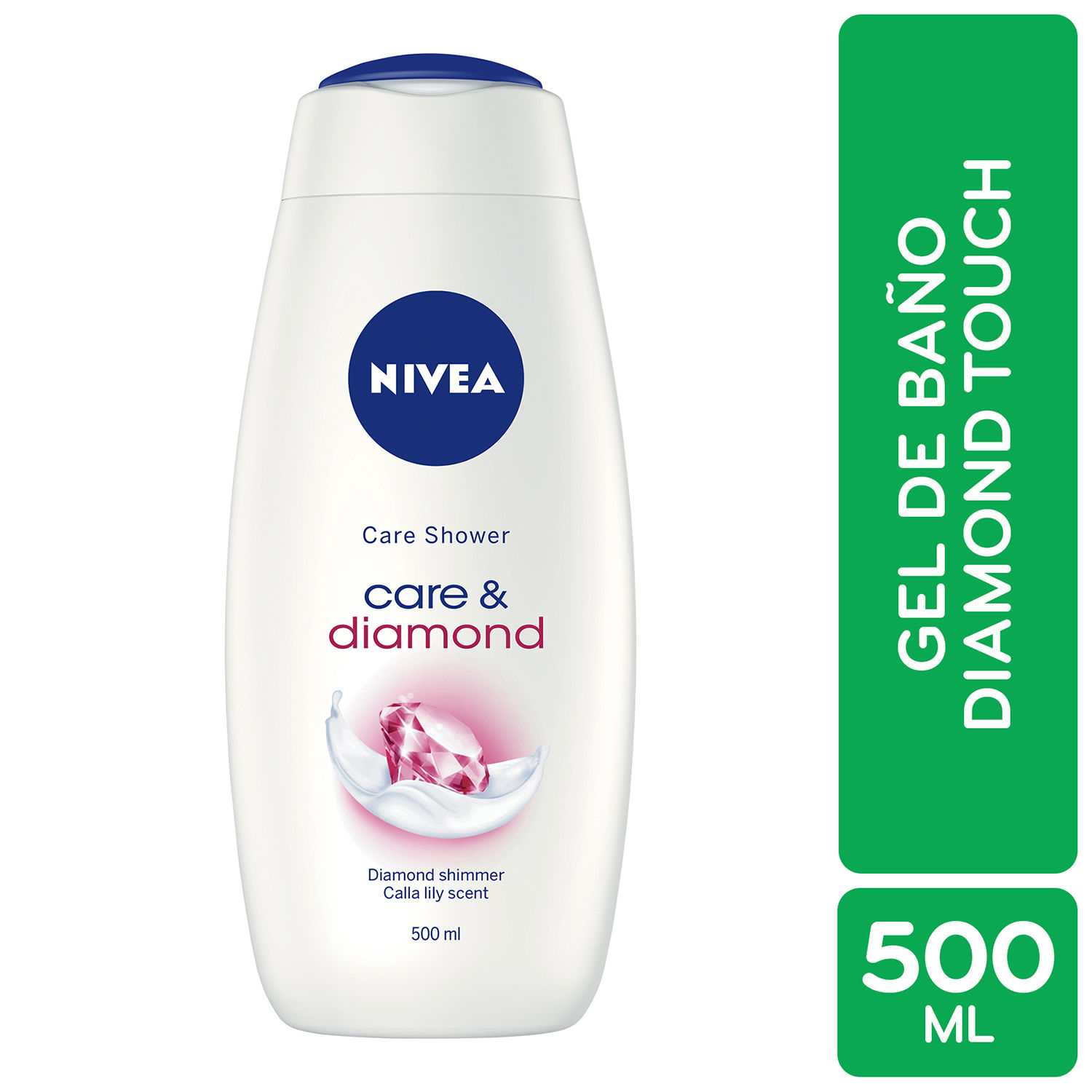 Gel Bano Humectante Diamond Touch Nivea Envase 500 Ml