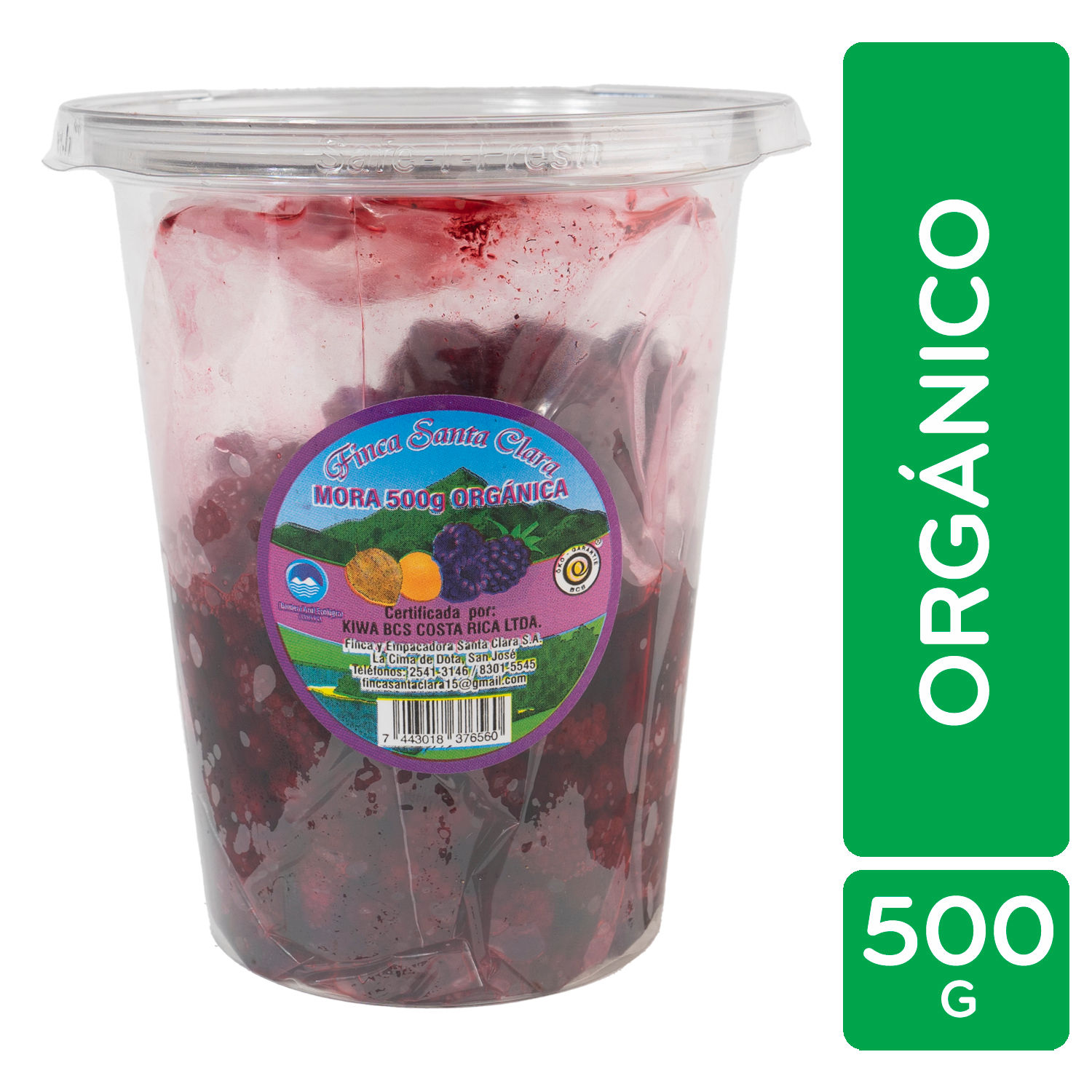 Mora Organica Auto Mercado Envase 500 G