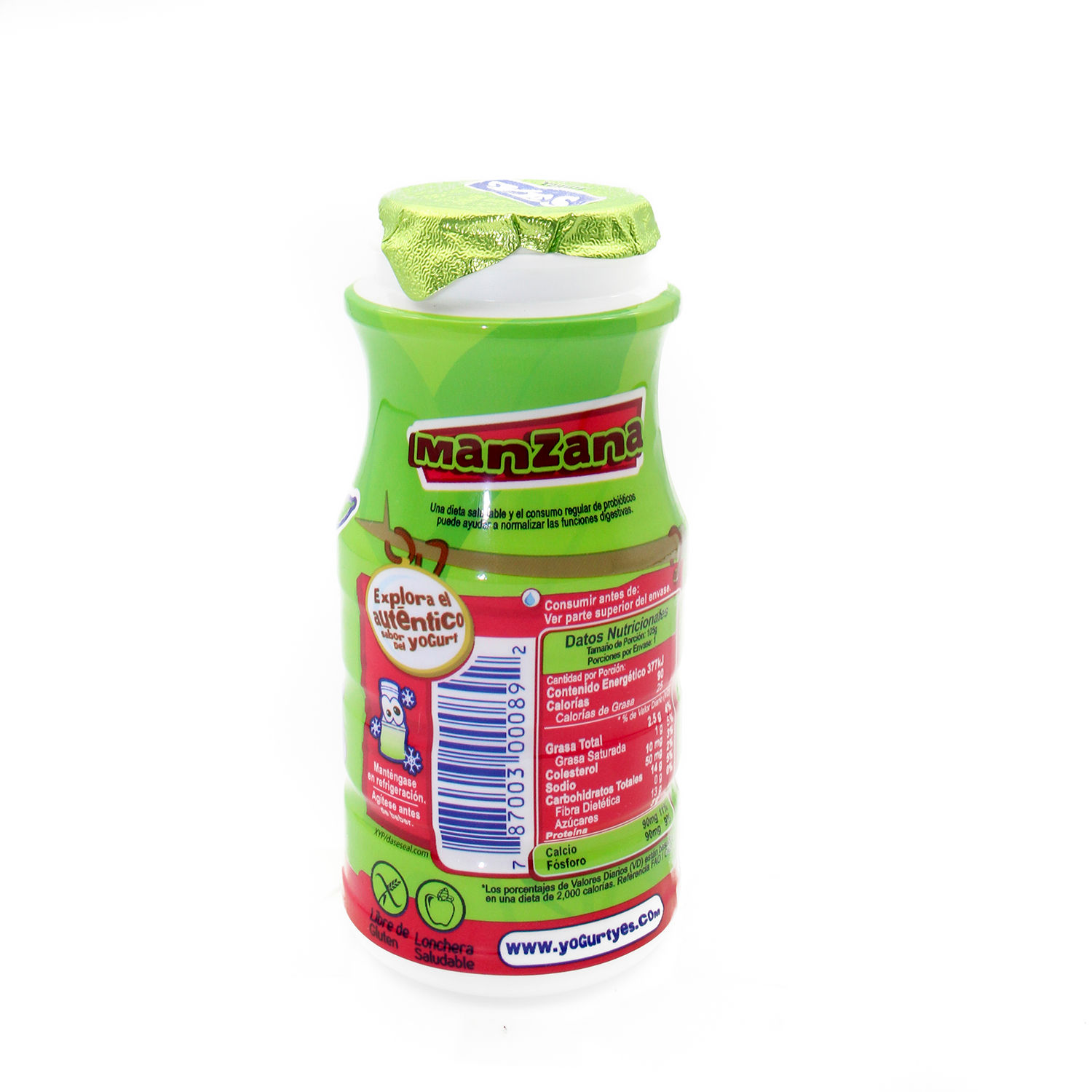 Yogurt Ninos Manzana Yes Envase 105 G