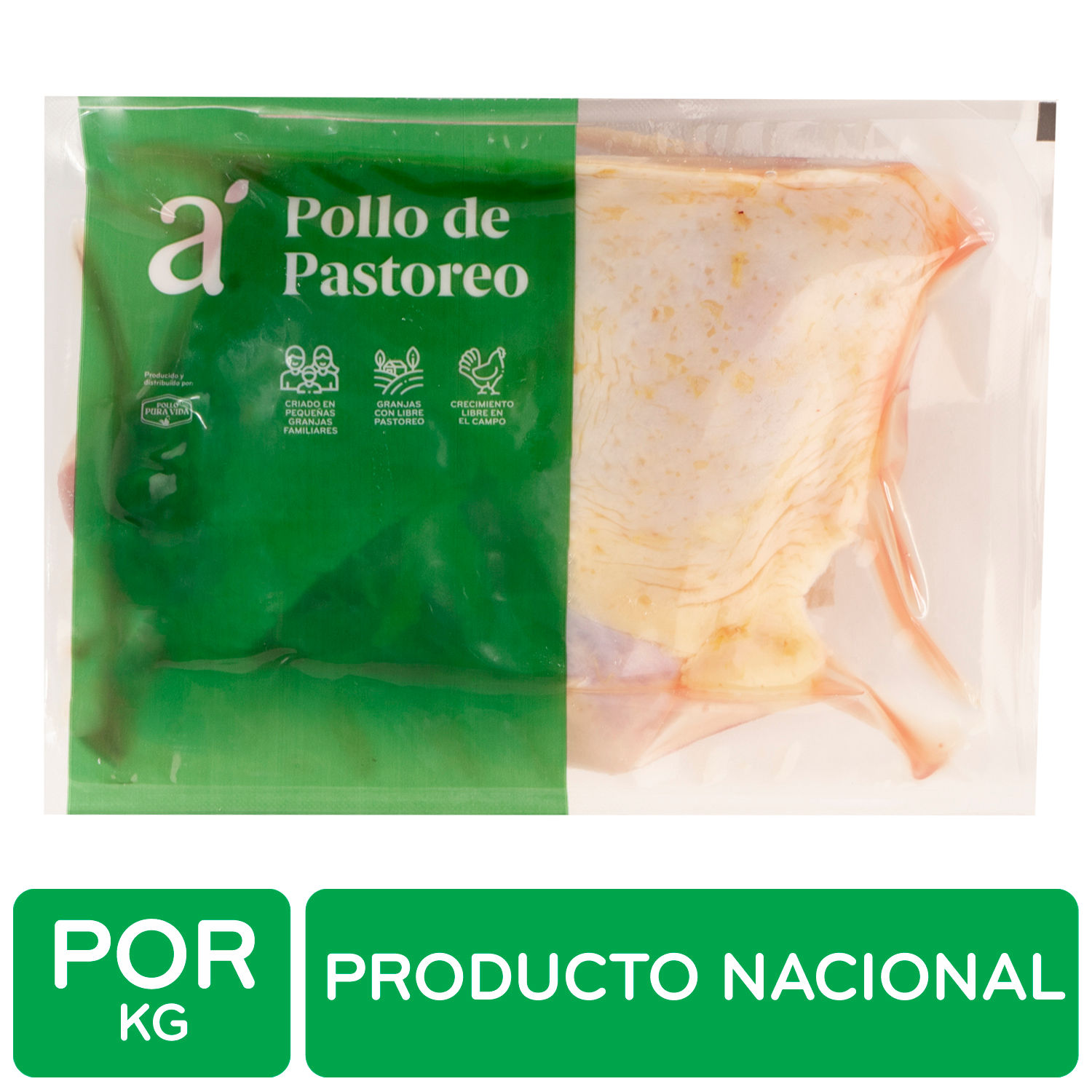 Muslo Entero De Pollo Pastoreo Auto Mercado Kilogramo