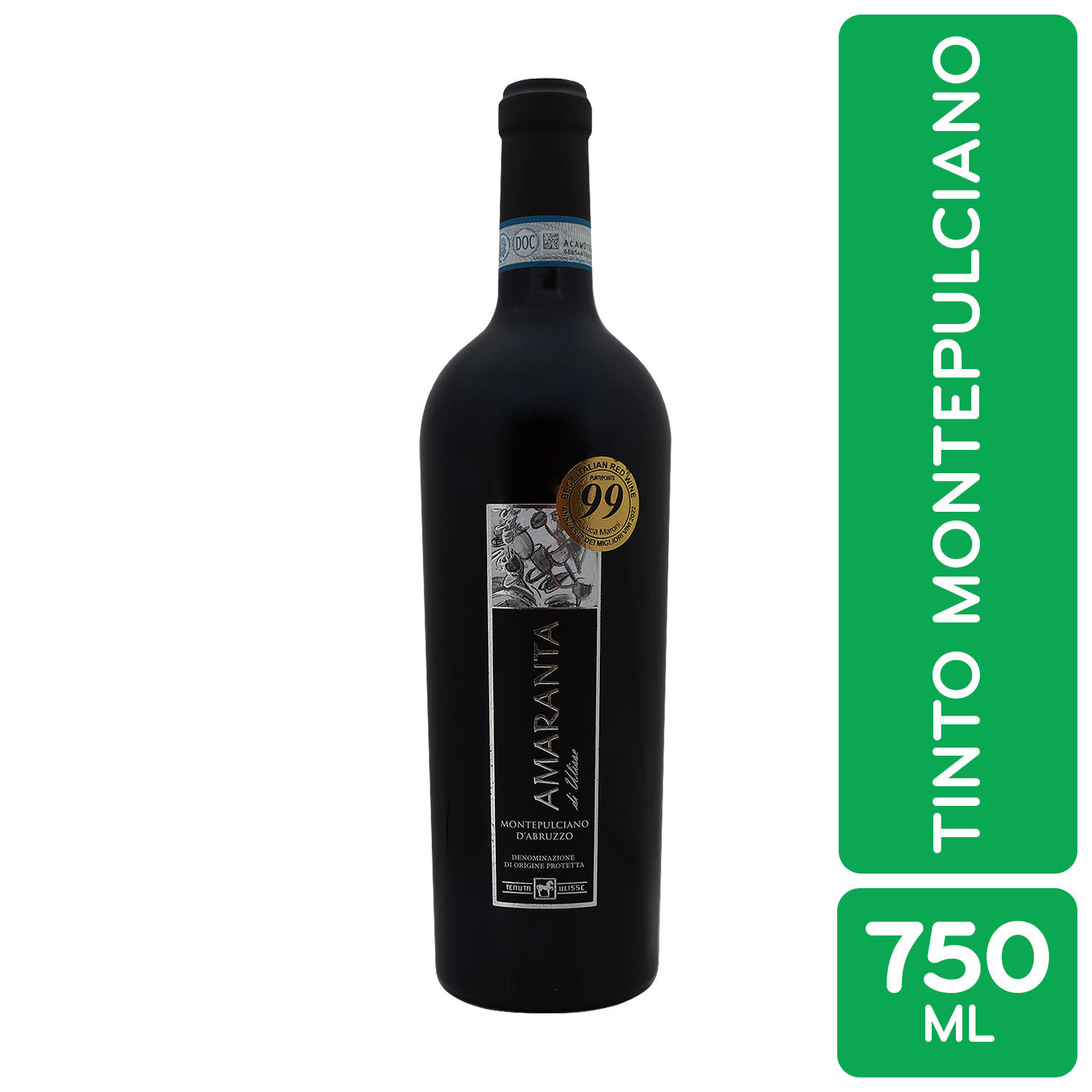 Vino Tinto Italia Montepulciano D Abruzzo Amaranta Tenuta Ulisse