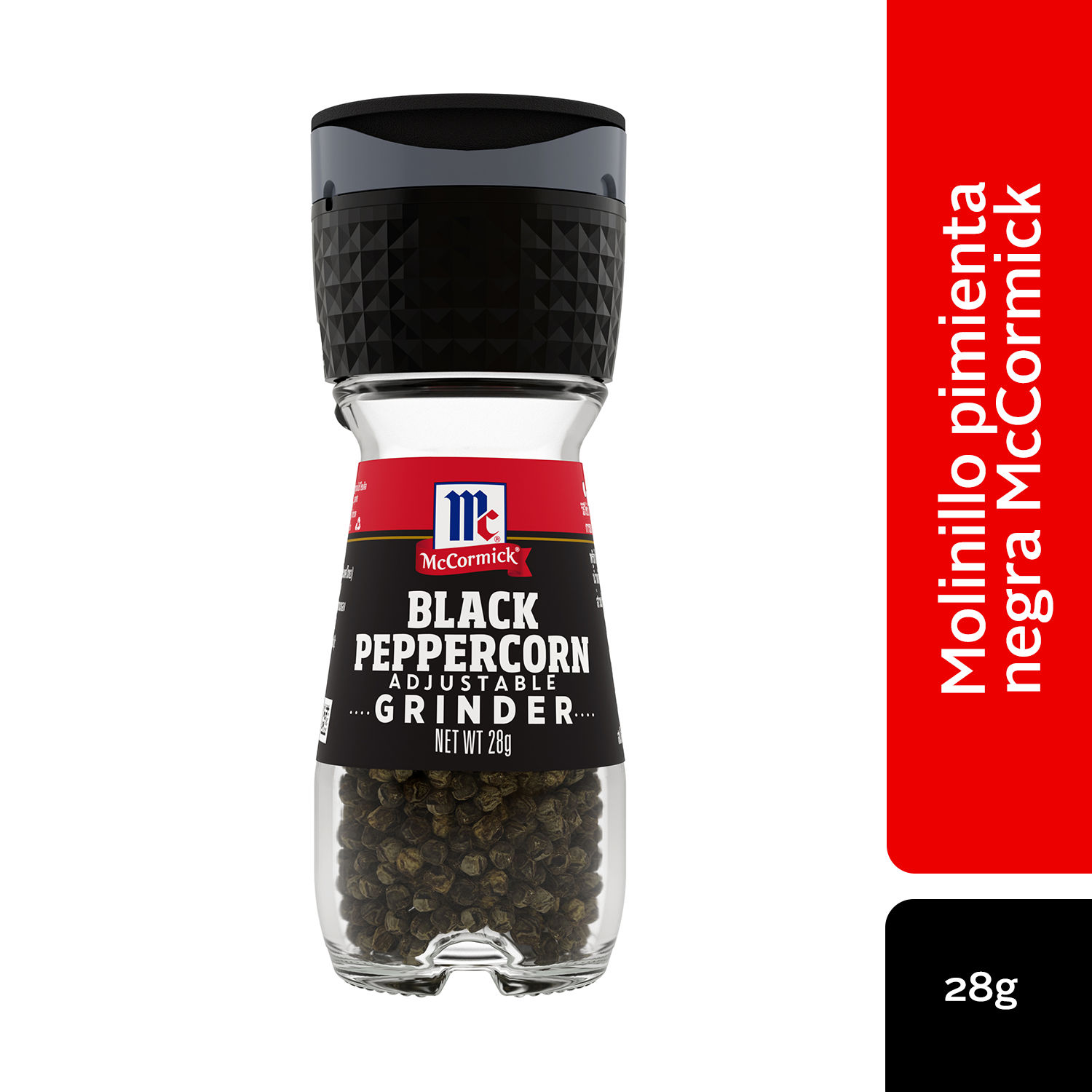 McCormick Black Peppercorn Grinder 28g