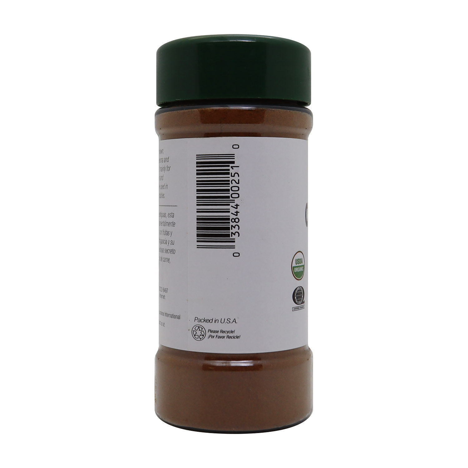 Canela Polvo Organico Badia Envase 56.7 G