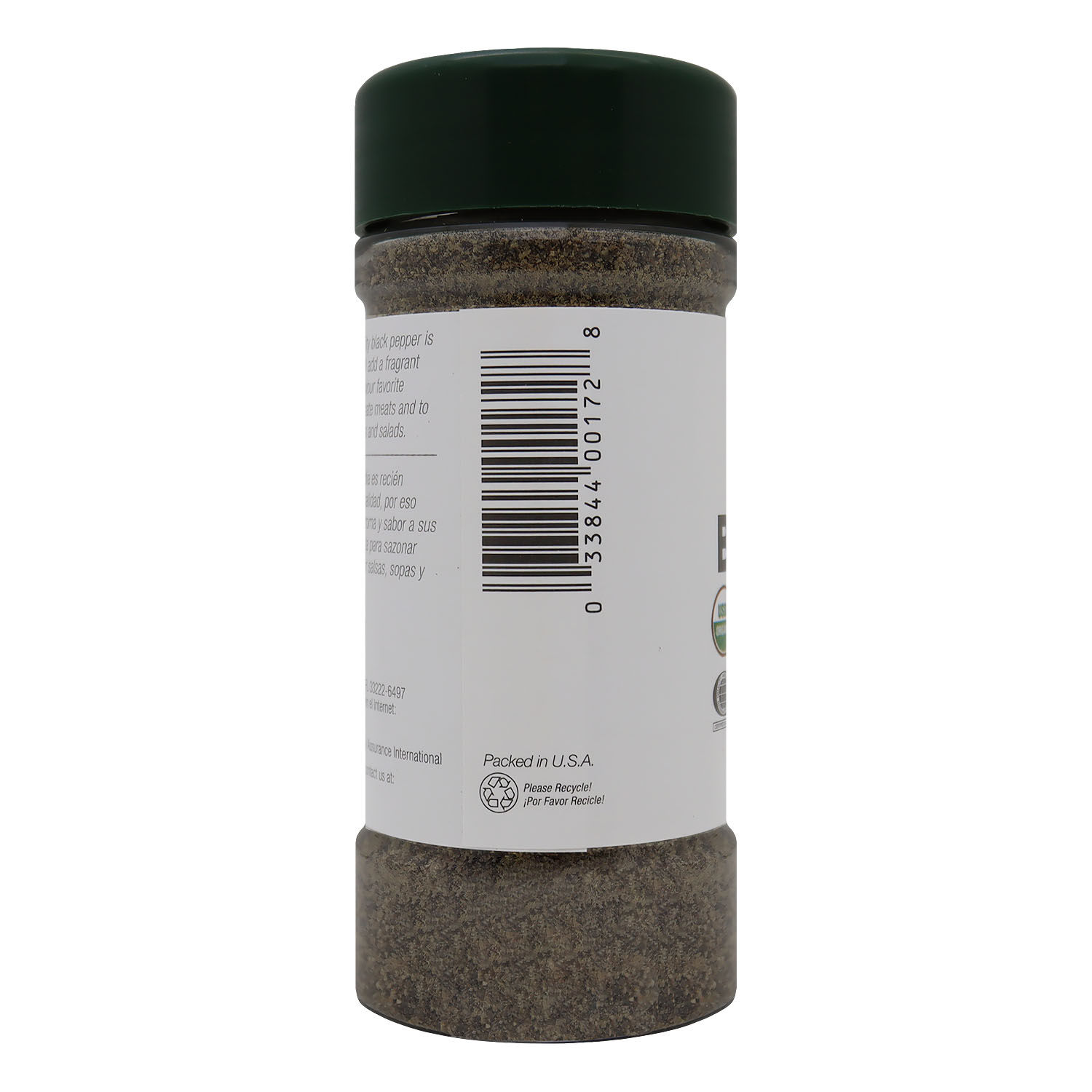 Pimienta Polvo Negra Organico Badia Envase 56.7 G