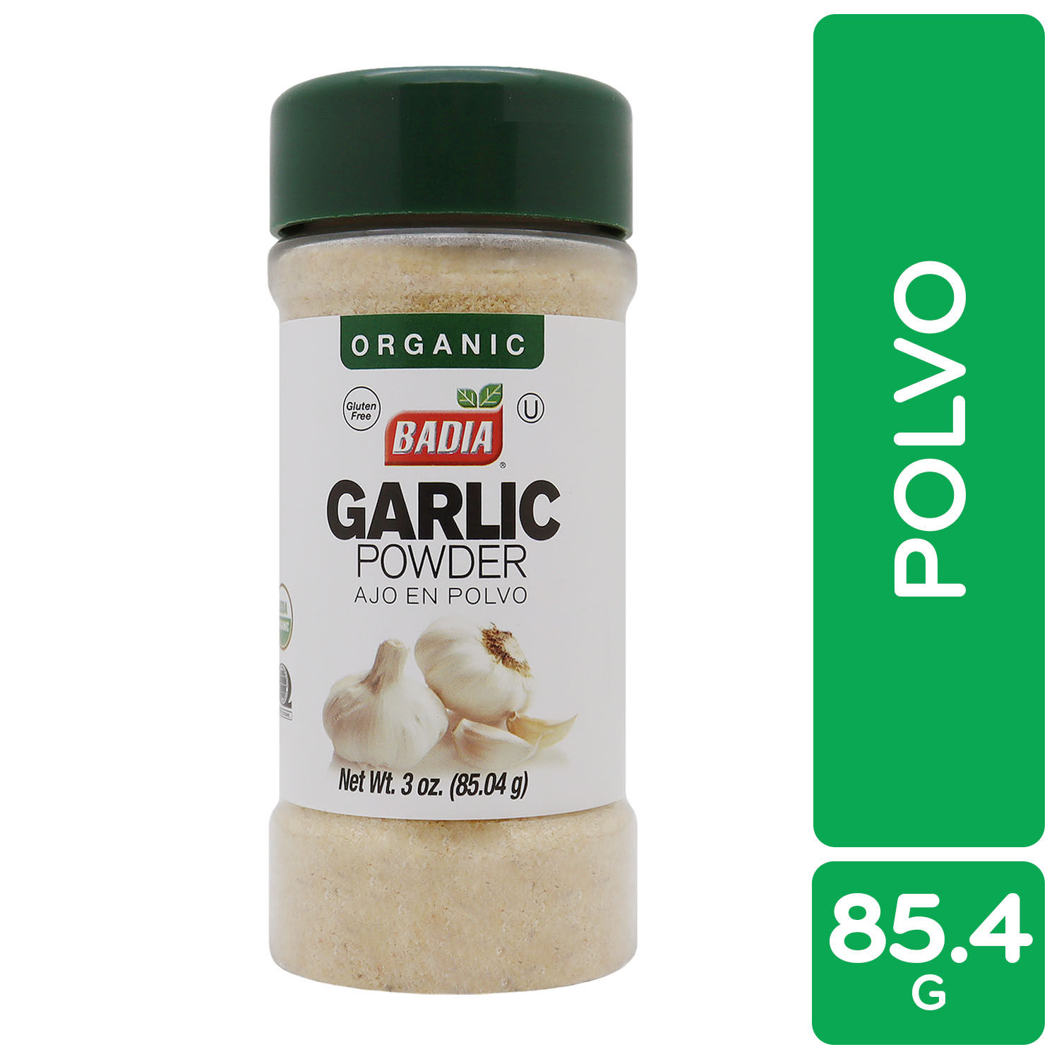 Ajo Polvo Organico Badia Envase 85,04 G