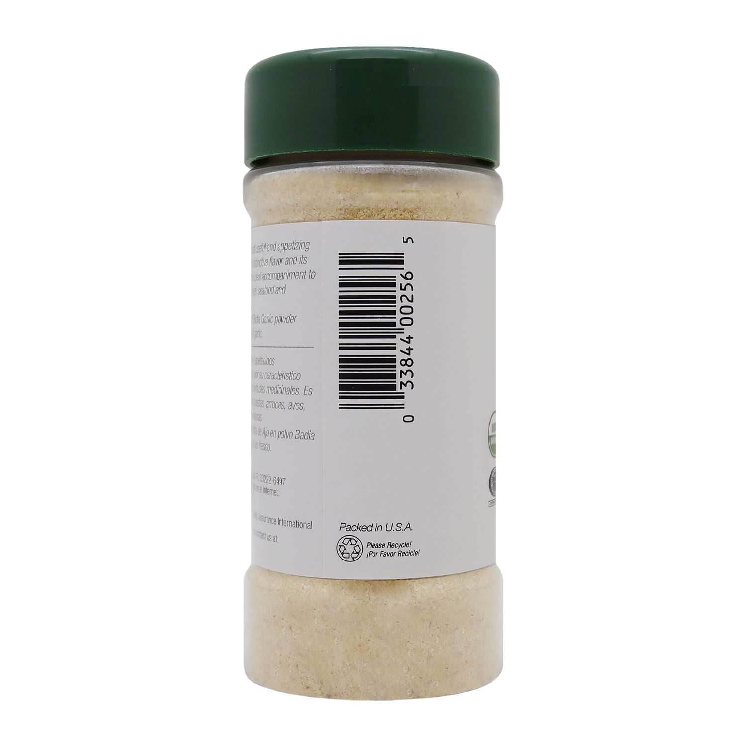 Ajo Polvo Organico Badia Envase 85,04 G