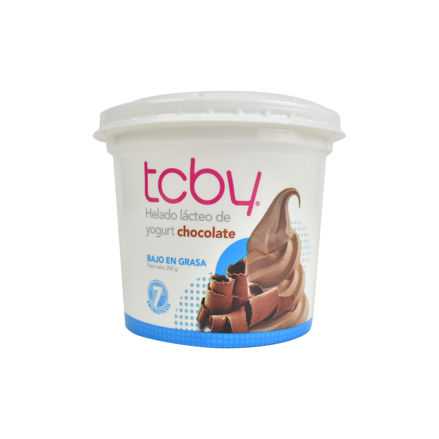 Helado Yogurt Chocolate Tcby Envase 262 G