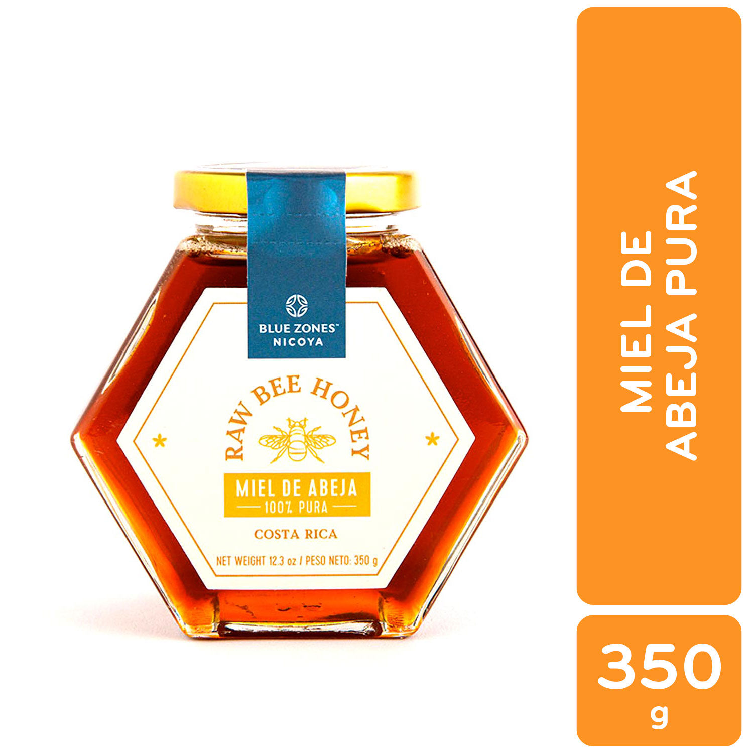 Miel Pura Blue Zone Frasco 350 G