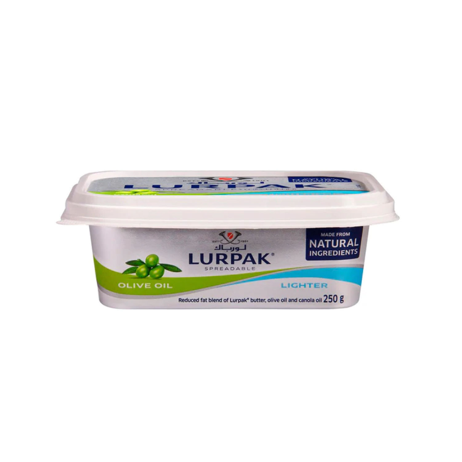 Mantequilla Aceite Oliva Lurpak Envase 250 G