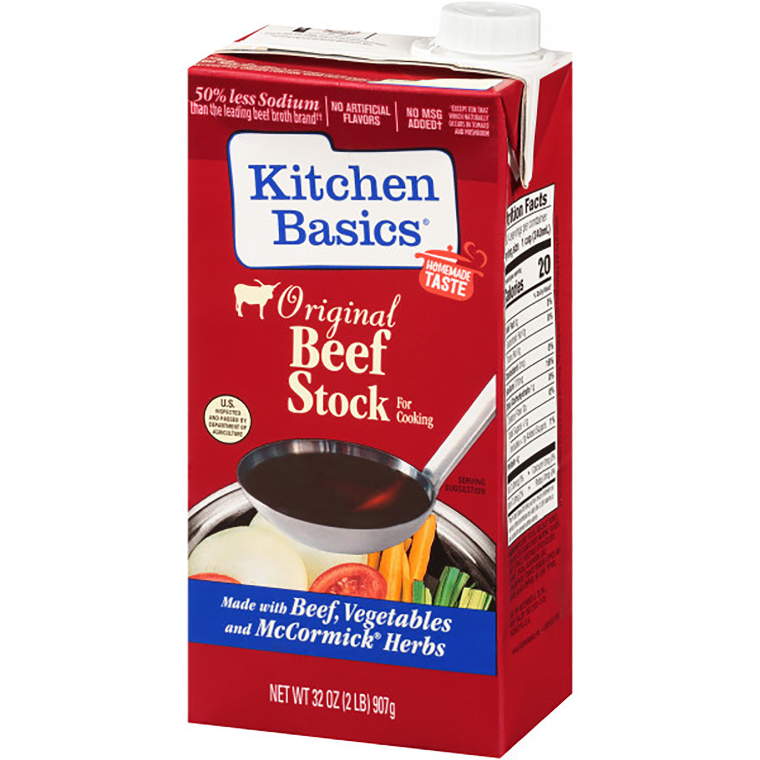 Caldo Res Kitchen Basics Tetra Brick 907 G