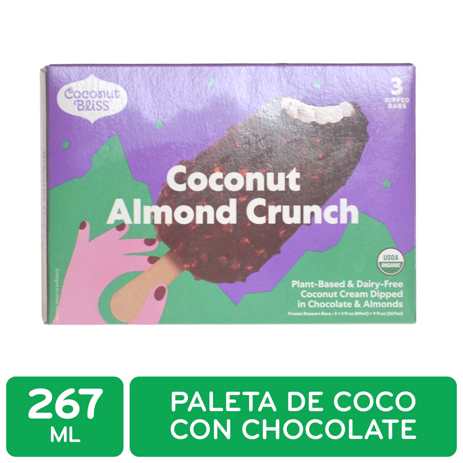 Paleta Chocolate Almendra Cosmic Bliss