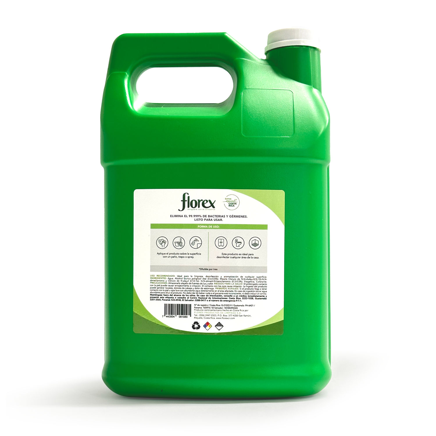 Desinfectante Liquido Lavanda Biodegradable Florex