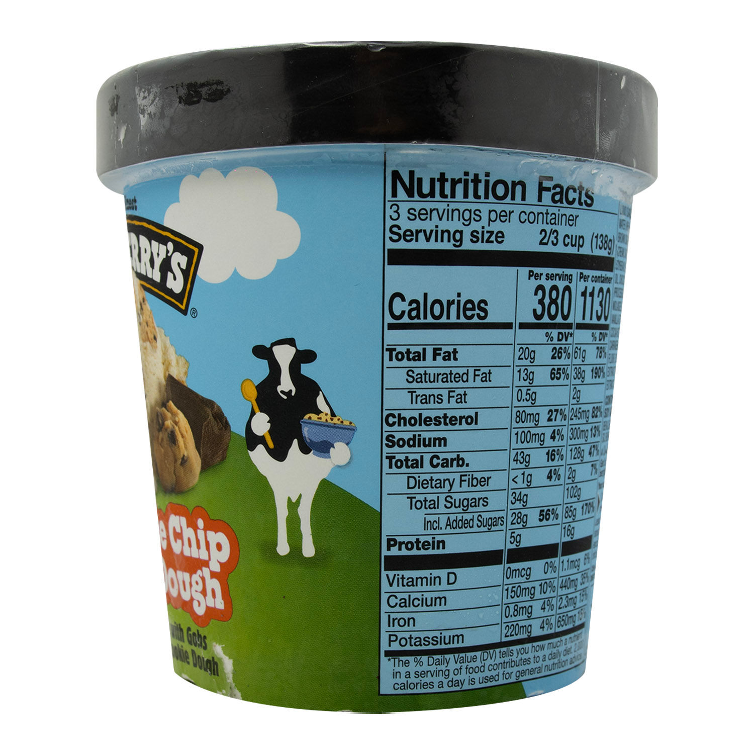 Helado Chocochips Ben Y Jerry's Envase 473 Ml