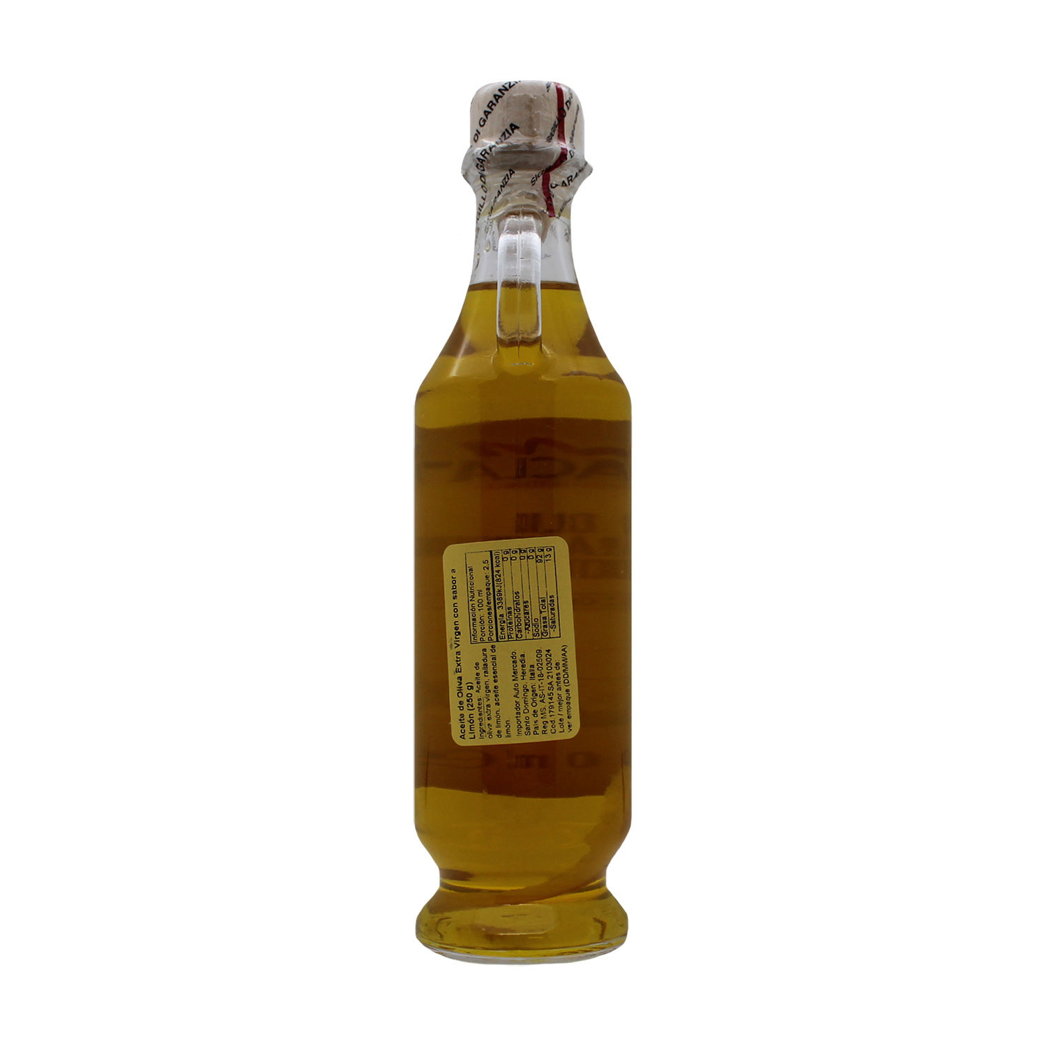 Aceite Oliva Extra Virgen Limon Sacla Botella 250 Ml