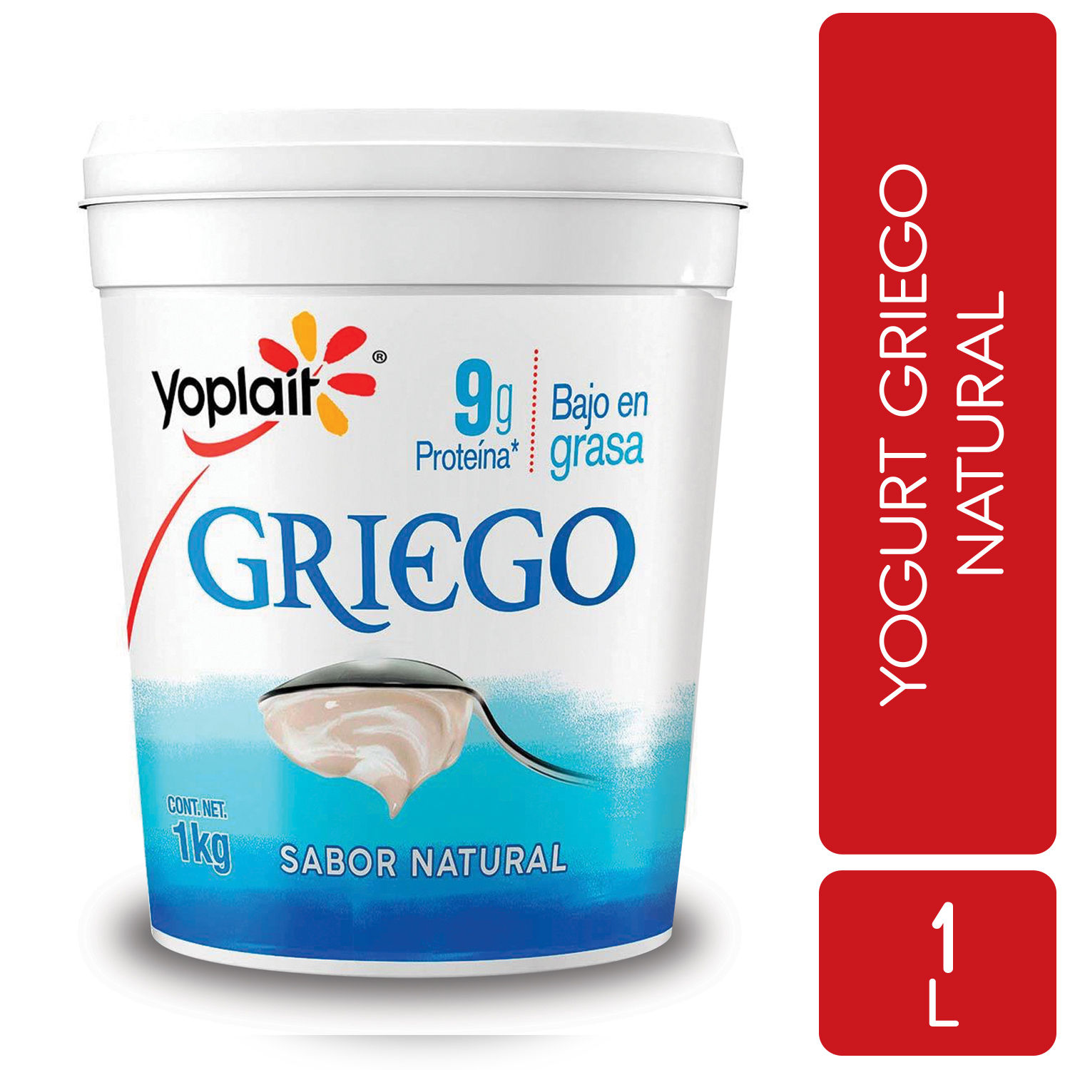 Yogurt Griego Natural Yoplait Envase 1000 G