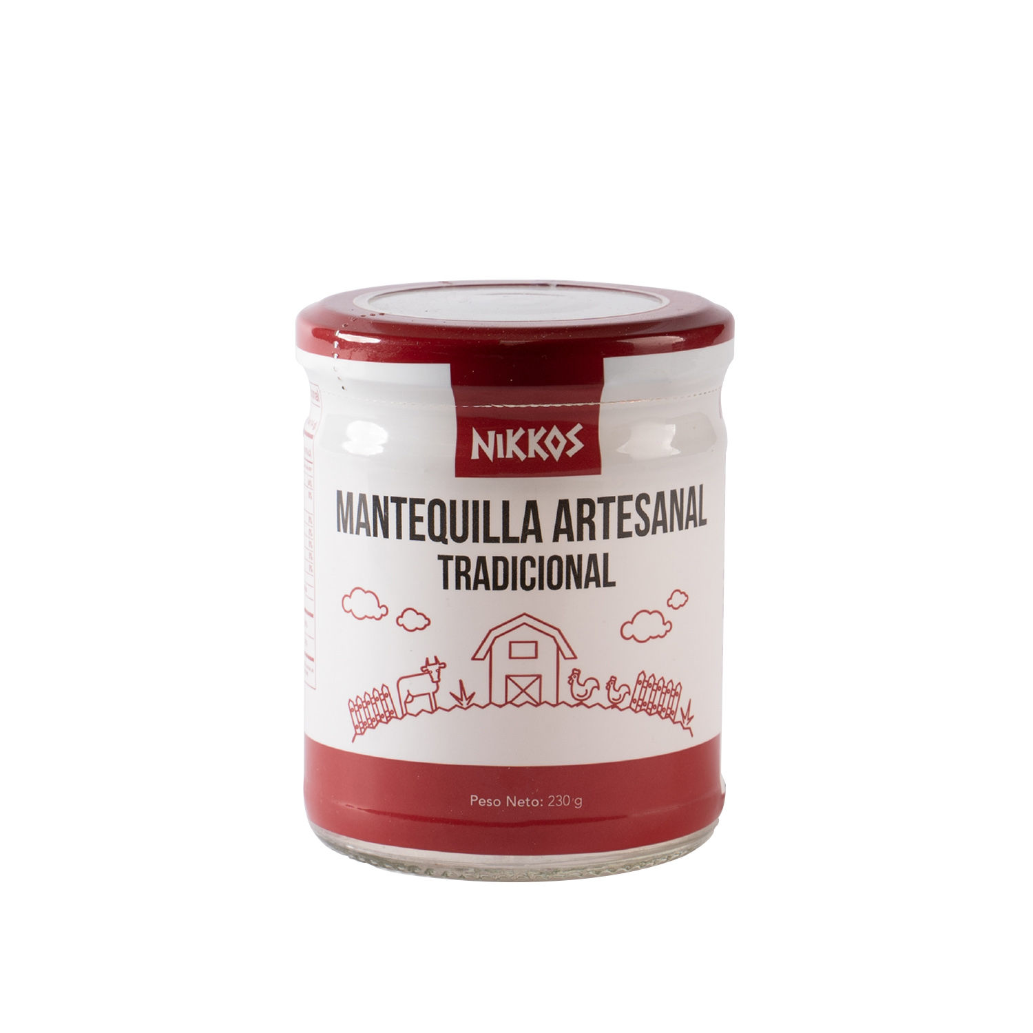 Mantequilla Tradicional Nikkos Envase 230 G