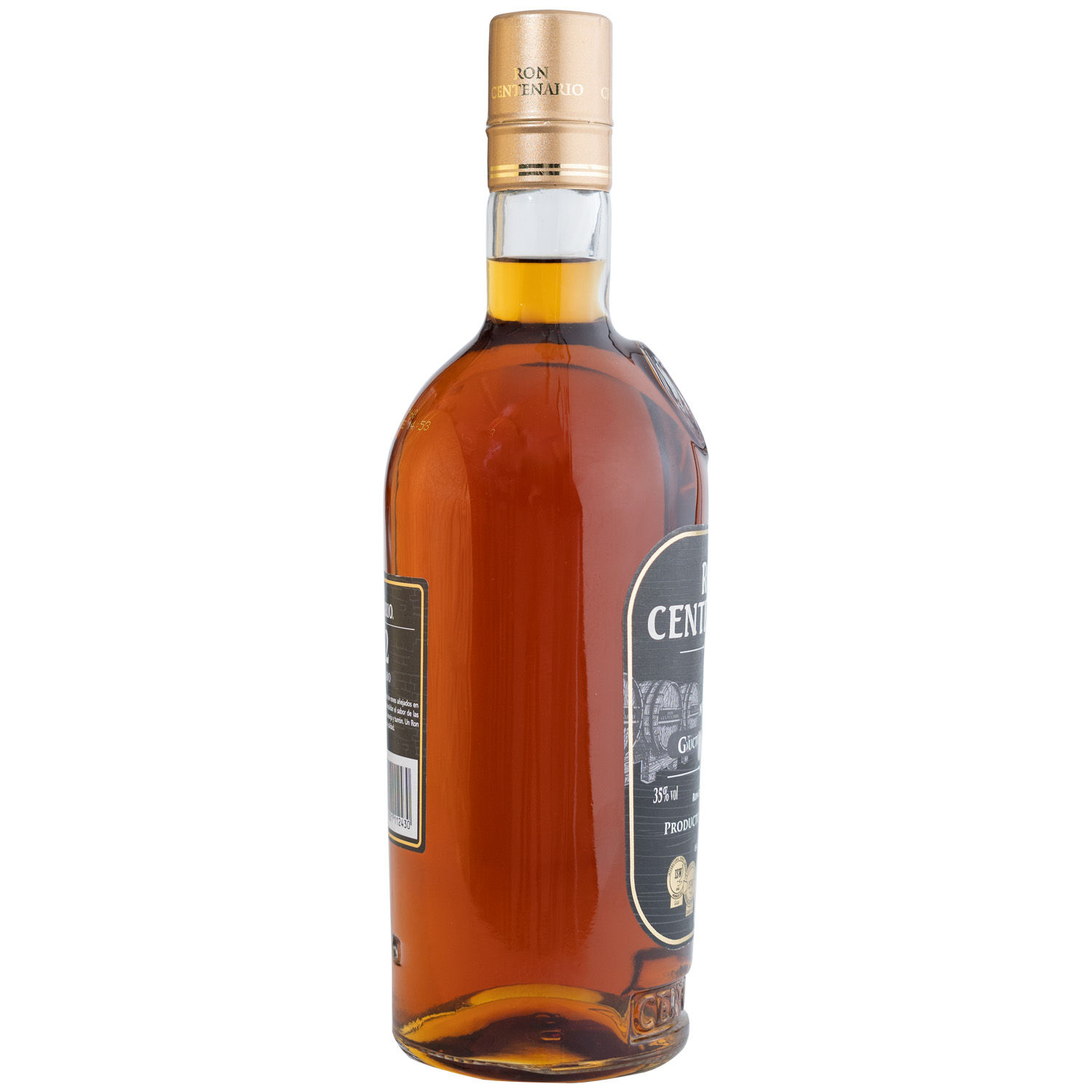 Ron Oscuro 12 Años Centenario Botella 750 Ml