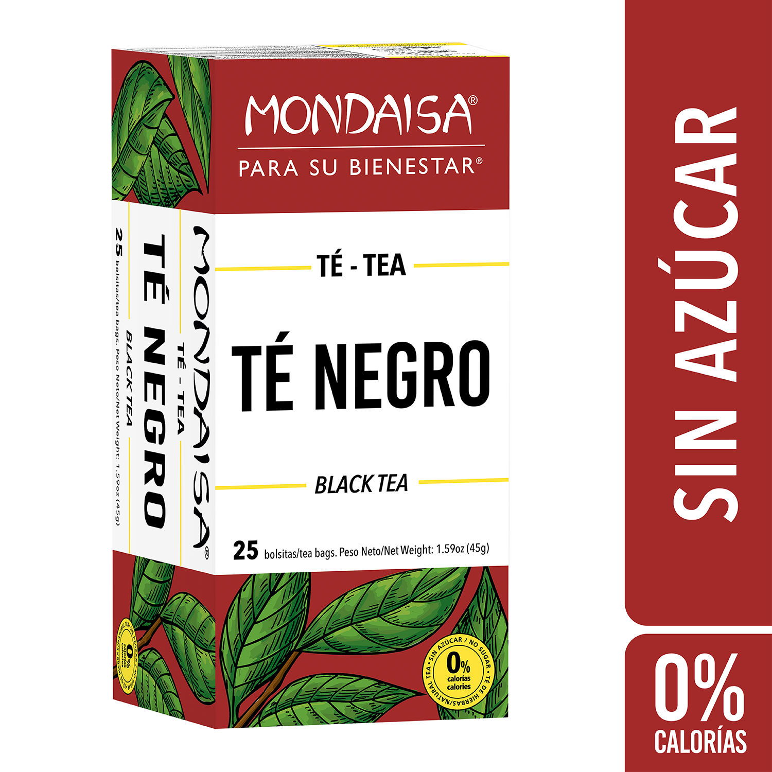 Te Negro Mondaisa Caja 45 G