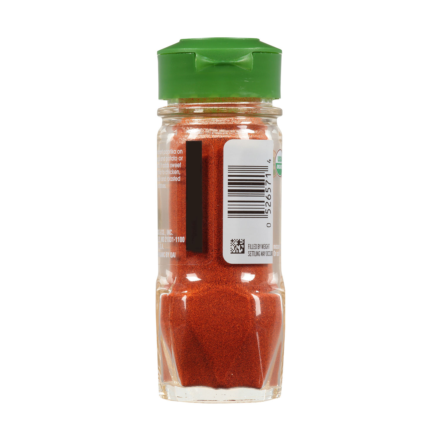 Paprika Organico Mc Cormick Envase 45 G