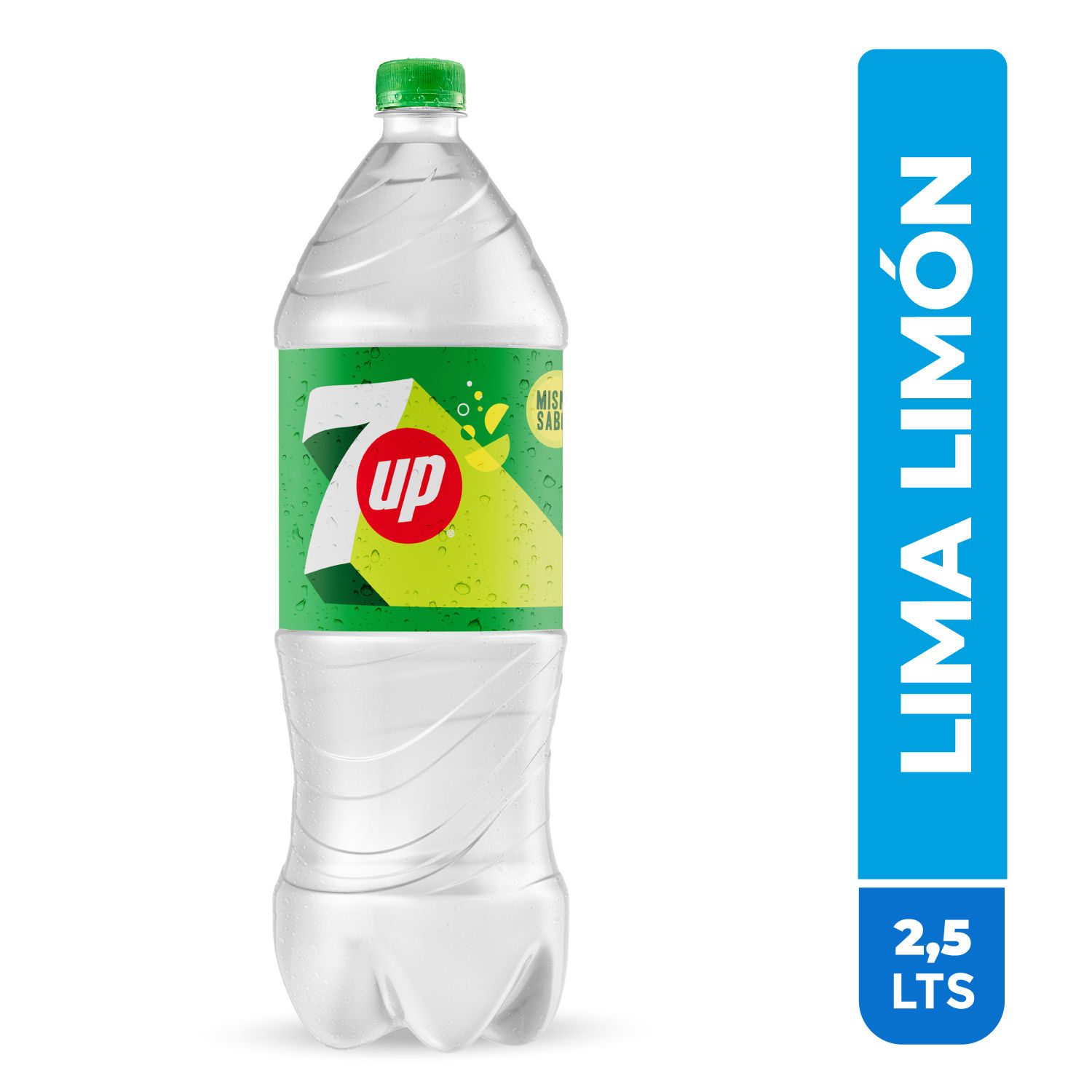 Bebida Gaseosa Regular Sabor Limón 7 Up Envase 2500 Ml