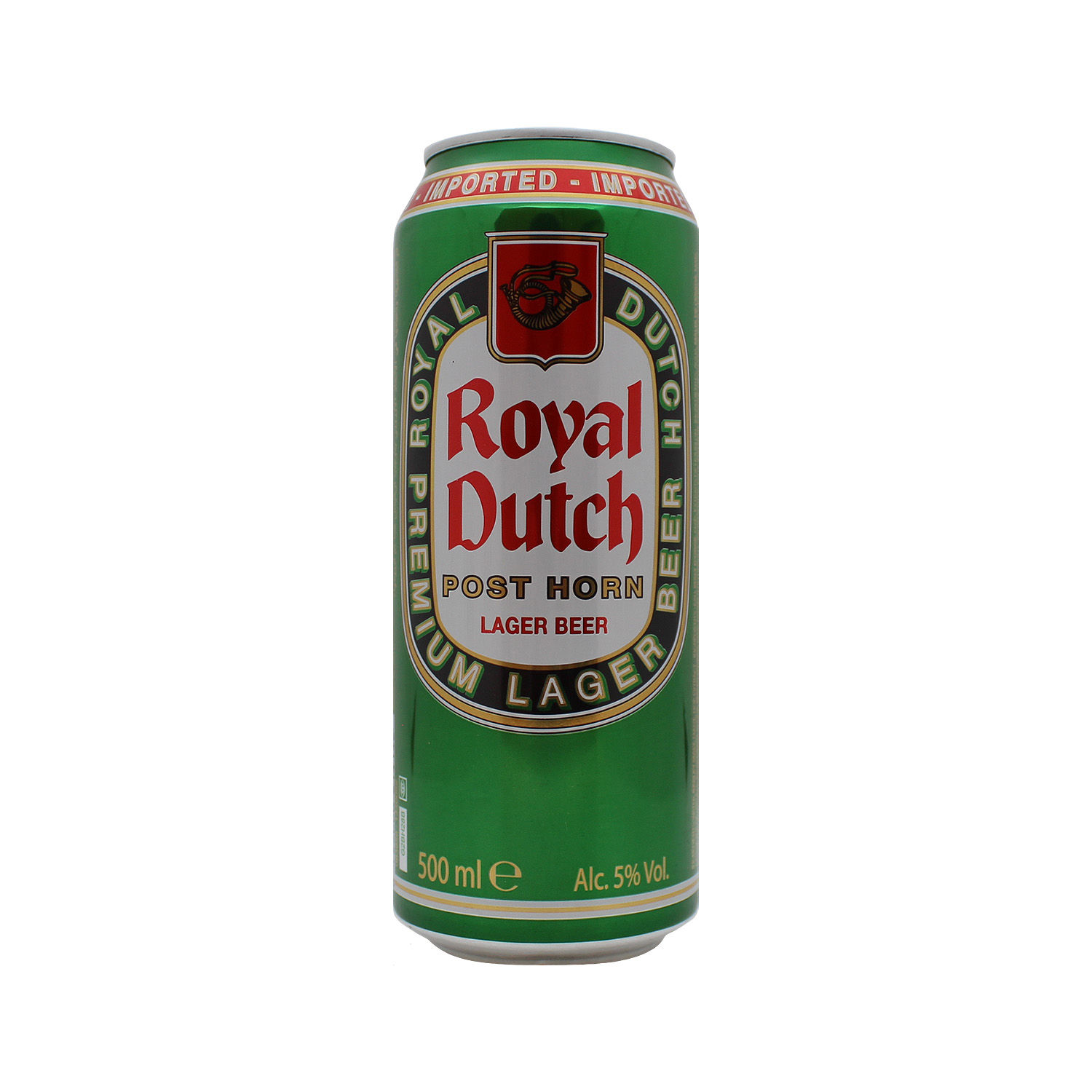 Cerveza Importada Lager 5% Alc. Holanda Royal Dutch Lata 500 Ml