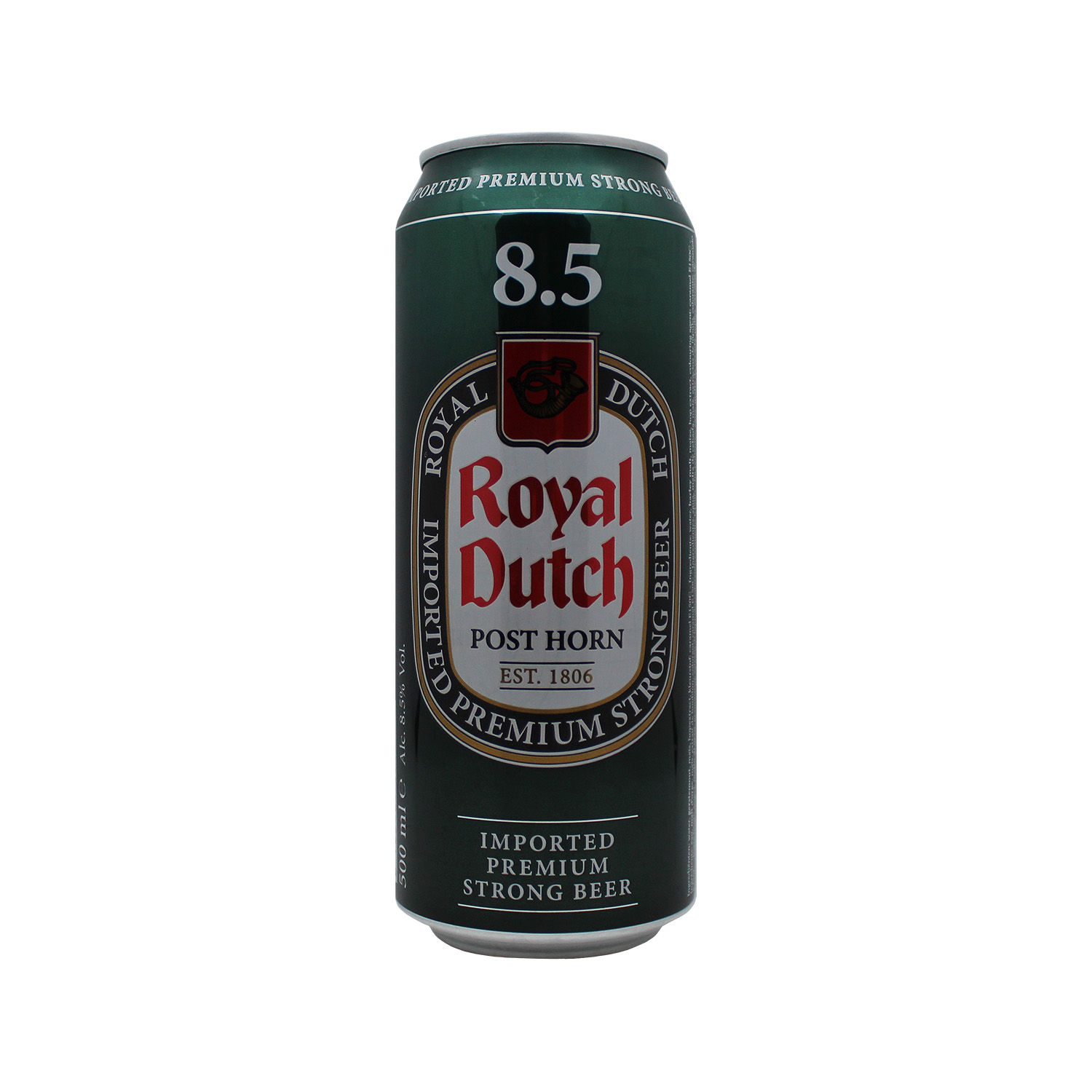 Cerveza Importada 8.5% Alcohol Holanda Royal Dutch Lata 500 Ml