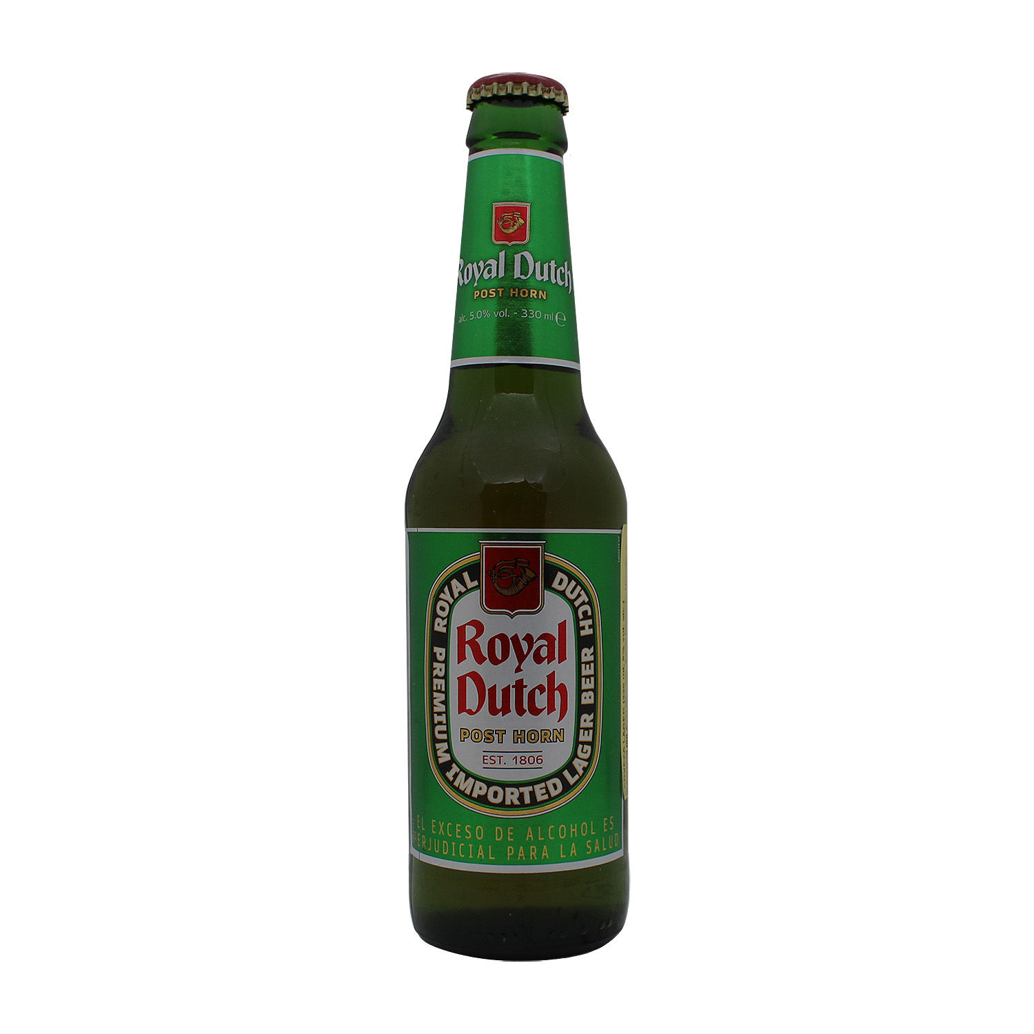 Cerveza Importada Lager 5% Holanda Royal Dutch Botella 330 Ml
