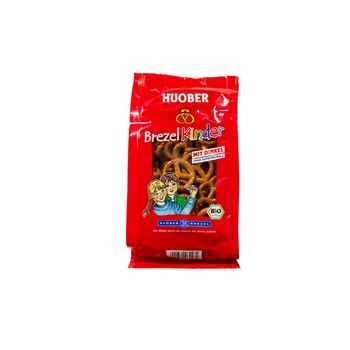 Huober - Mini Pretzels De Chocolate, Chocolate Con Leche Entera Organico 100 G 4000381003054