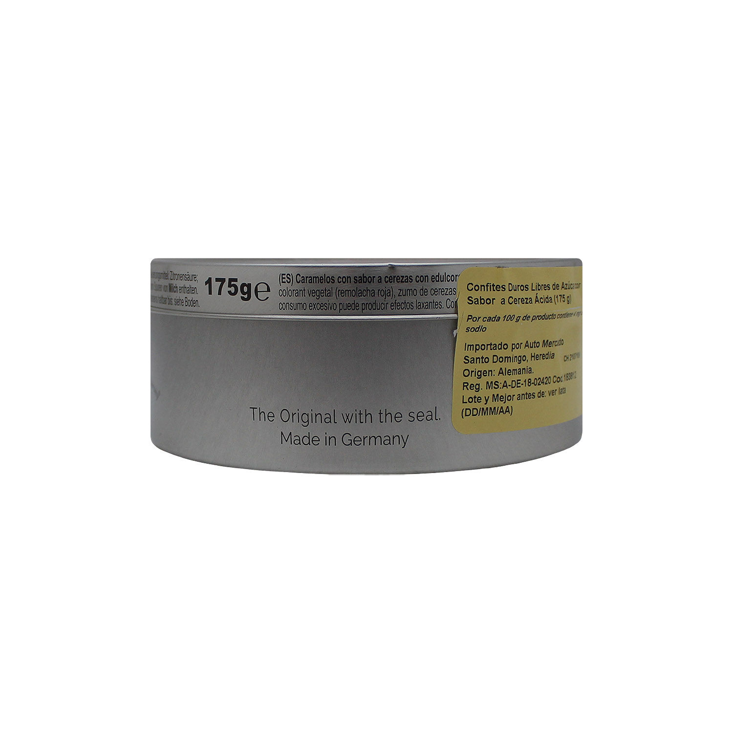 Confite Cereza Sin Azúcar Cavendish Y Harvey Envase 175 G | Auto Mercado