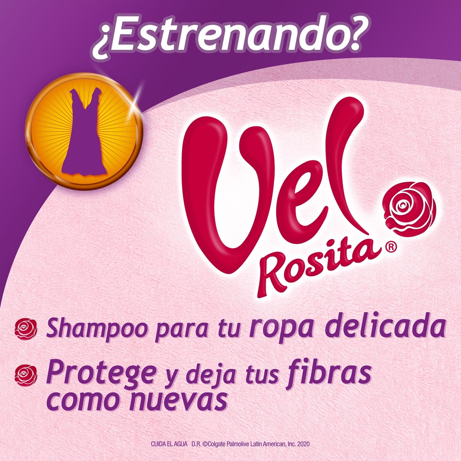 Detergente Liquido Concentrado Vel Rosita Bolsa 500 Ml