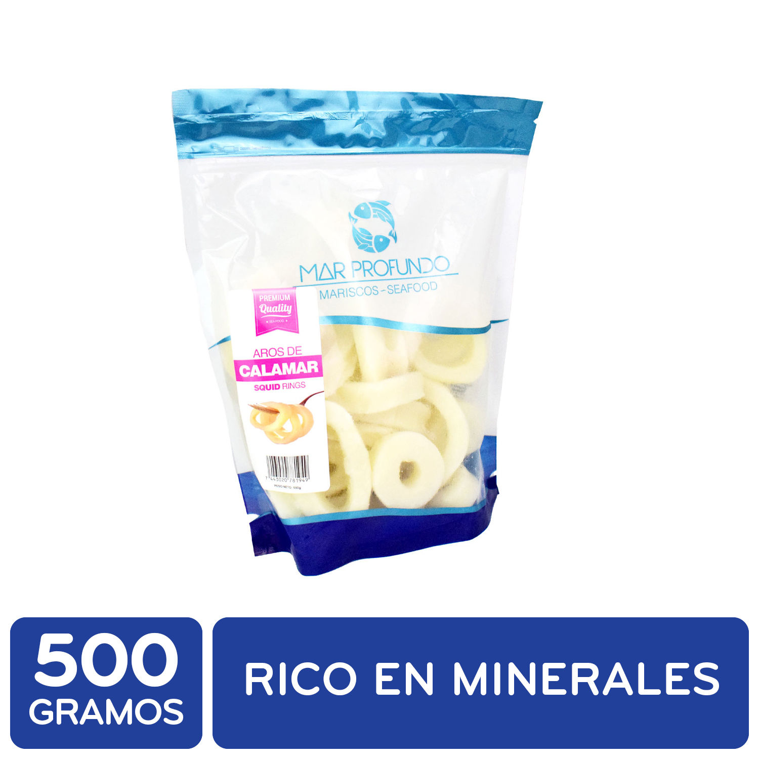 Aros Calamar Mar Profundo Bolsa 500 G