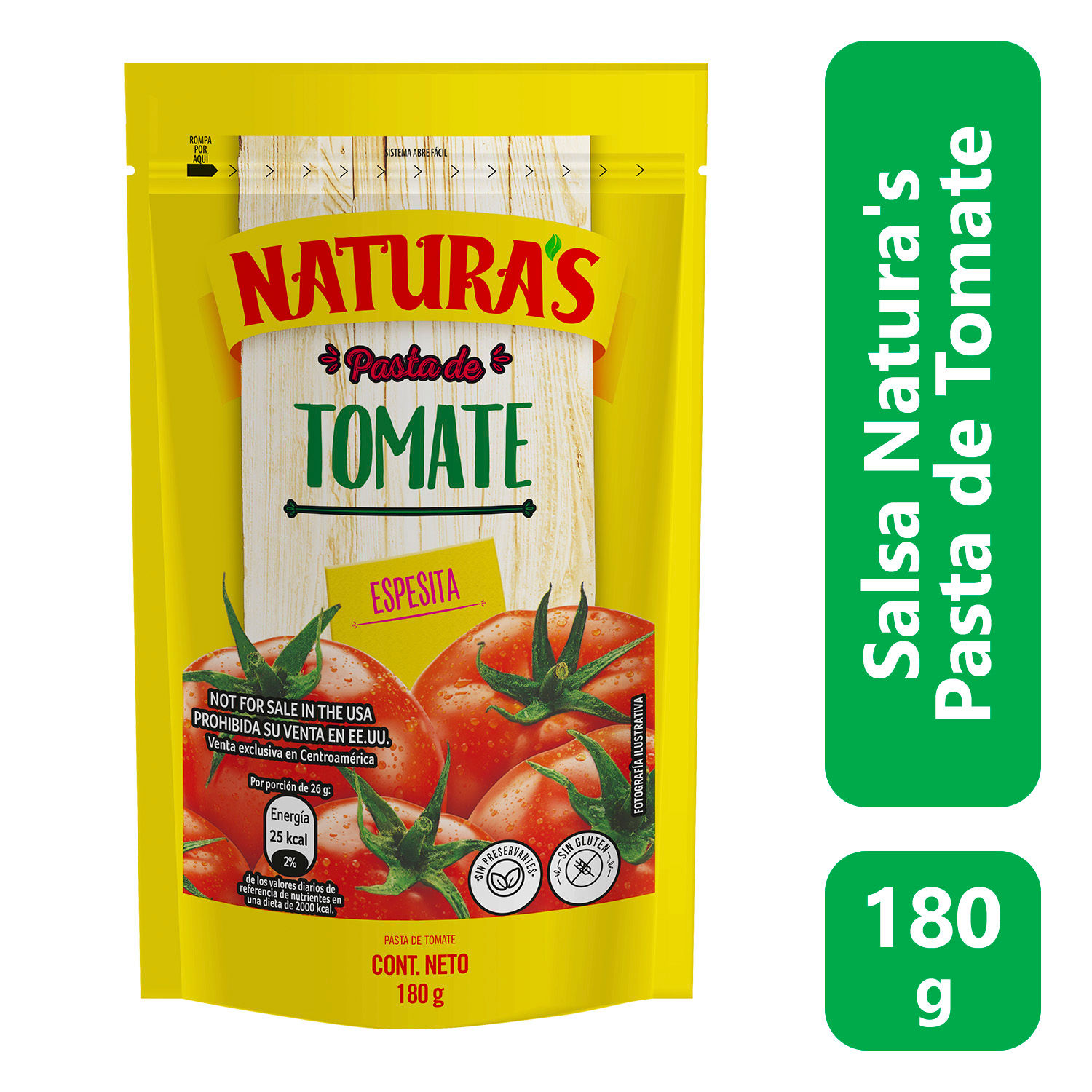 Salsa Tomate Pure Naturas