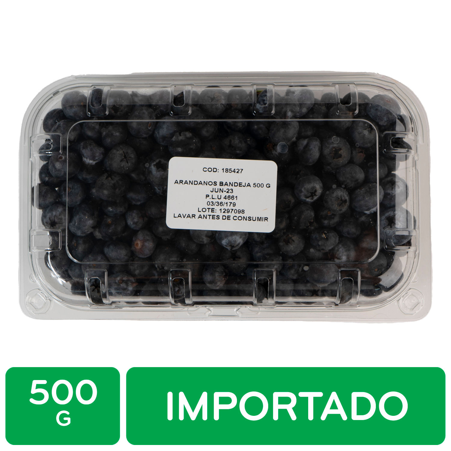 Arandano Importado Auto Mercado Bandeja 500 G