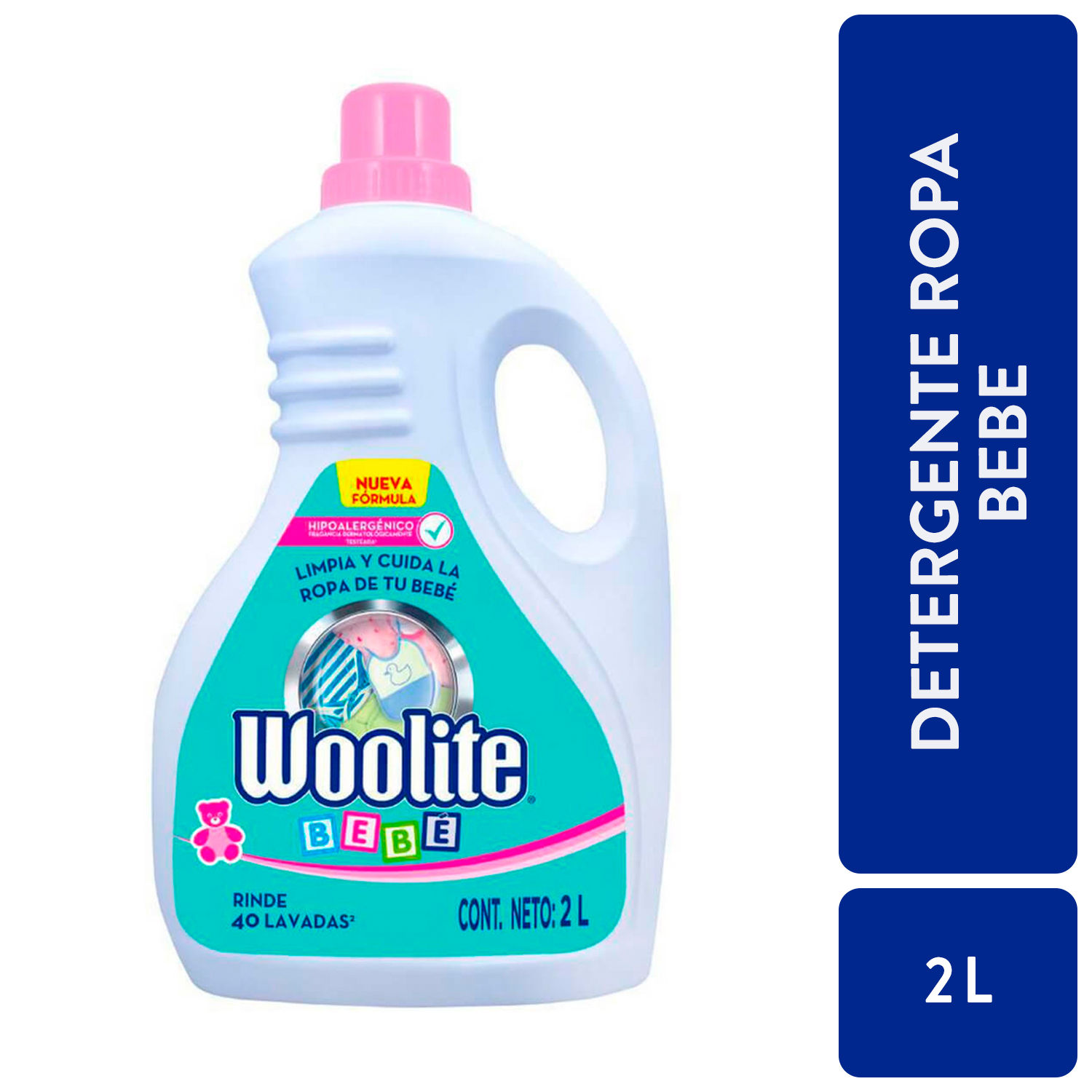 Woolite Baby, Detergente Líquido para Bebé Hipoalergénico, 2 LT -  Superunico - El Supermercado 100% Online de Panamá