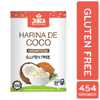 Harina Sin Gluten Coco Jinca Foods Caja 454 G