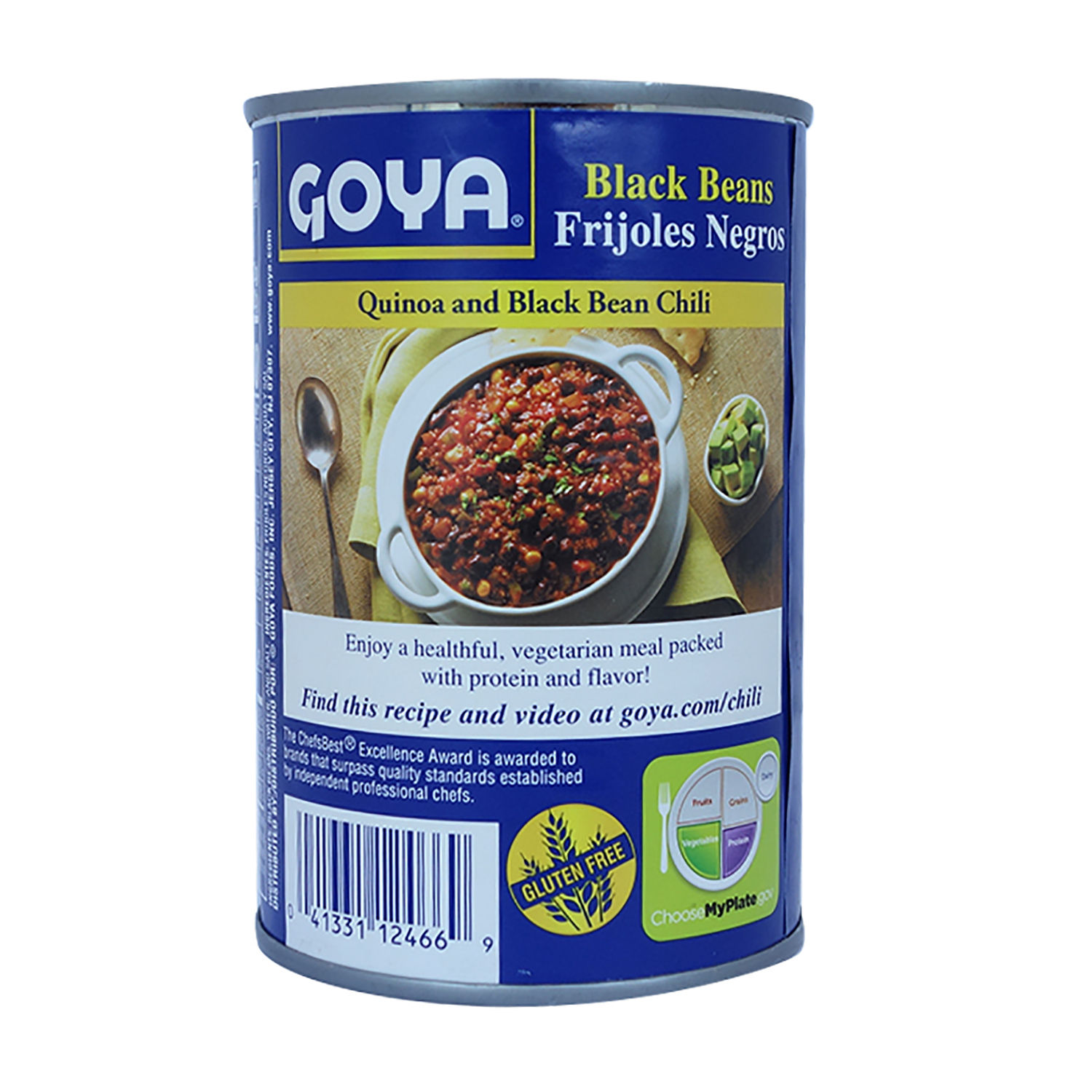 Frijol Preparado Negro Goya Lata 439 G