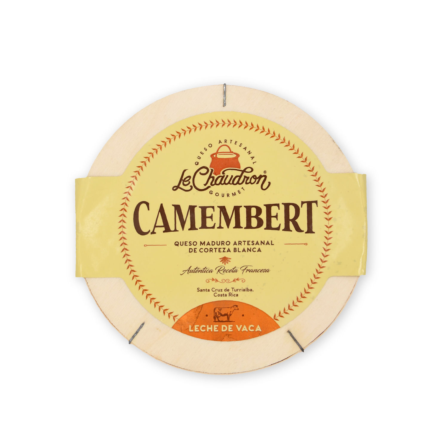 Queso Camembert Le Chaudron Paquete 220 G