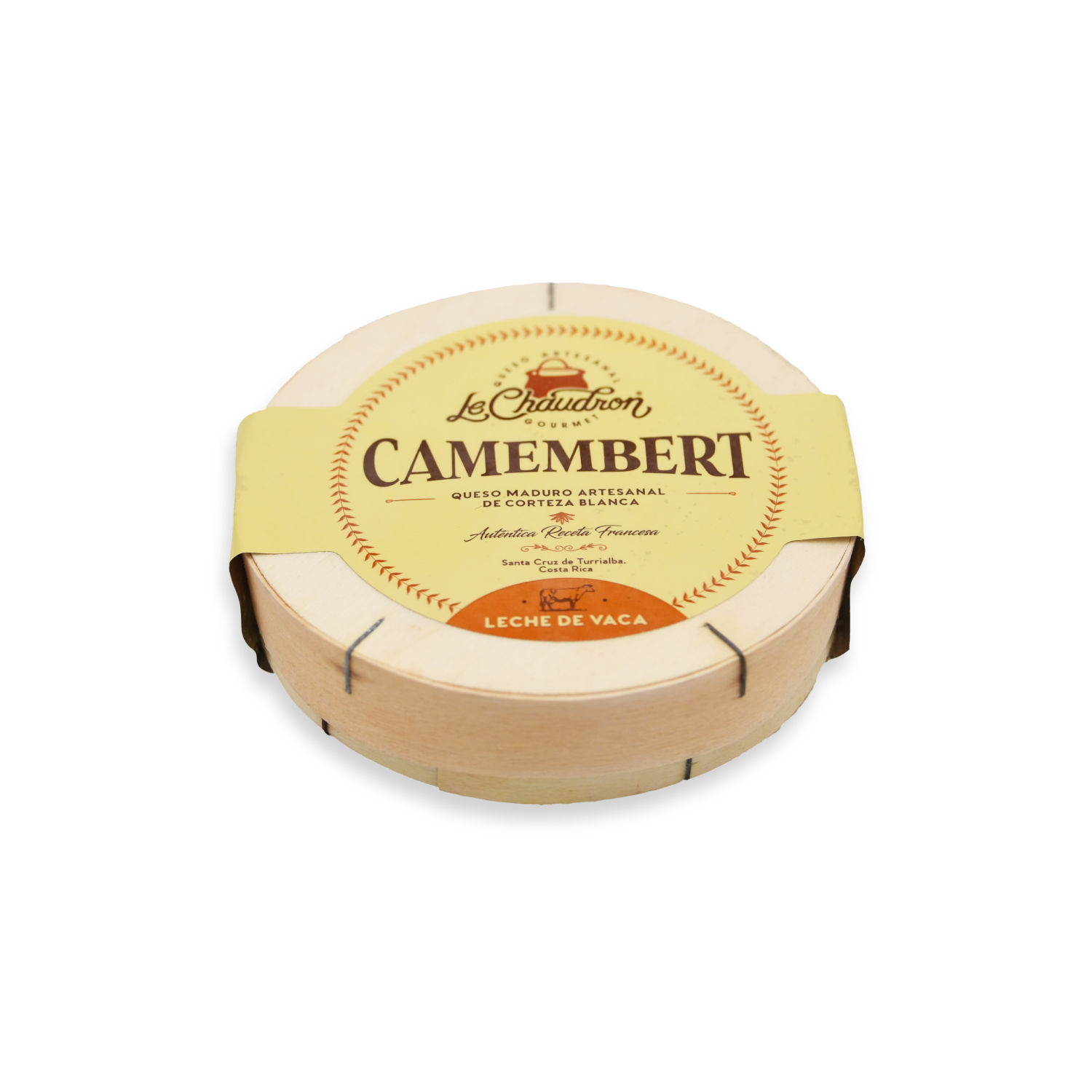 Queso Camembert Le Chaudron Paquete 220 G