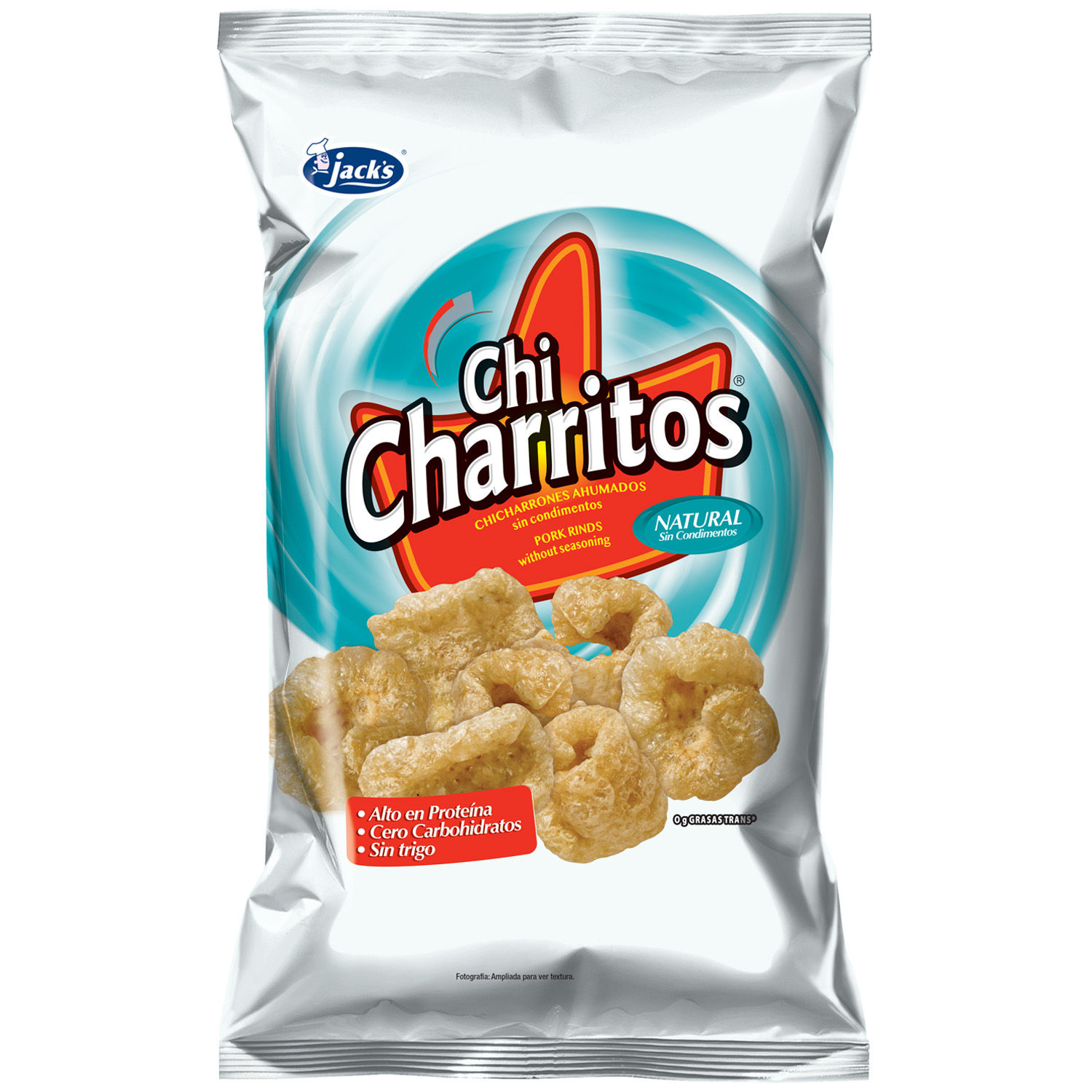 Bocadillo Chicharron Ahumados Jacks Paquete 75 G