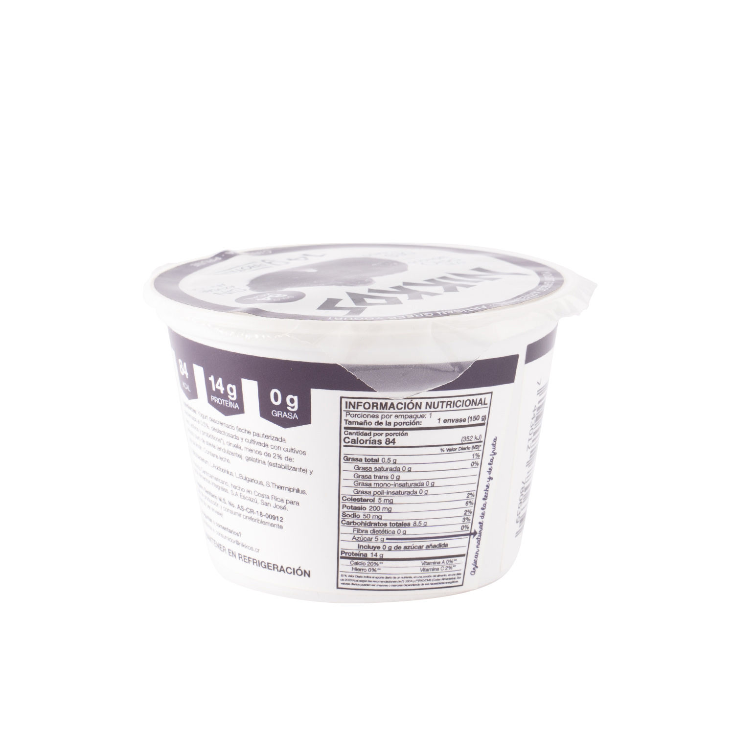 Yogurt Griego Ciruela Nikkos Envase 150 G Auto Mercado