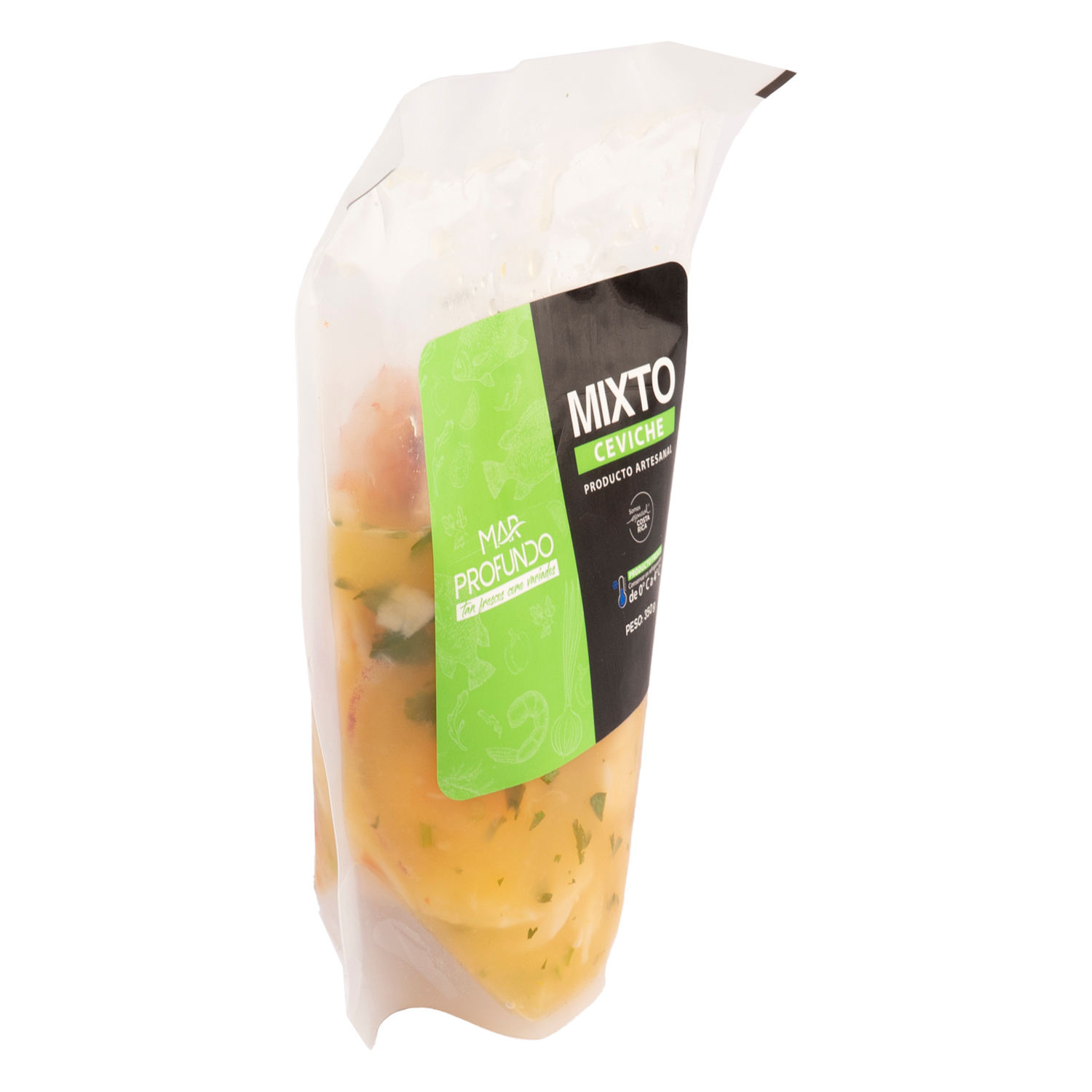 Ceviche Mixto Auto Mercado Bolsa 350 G